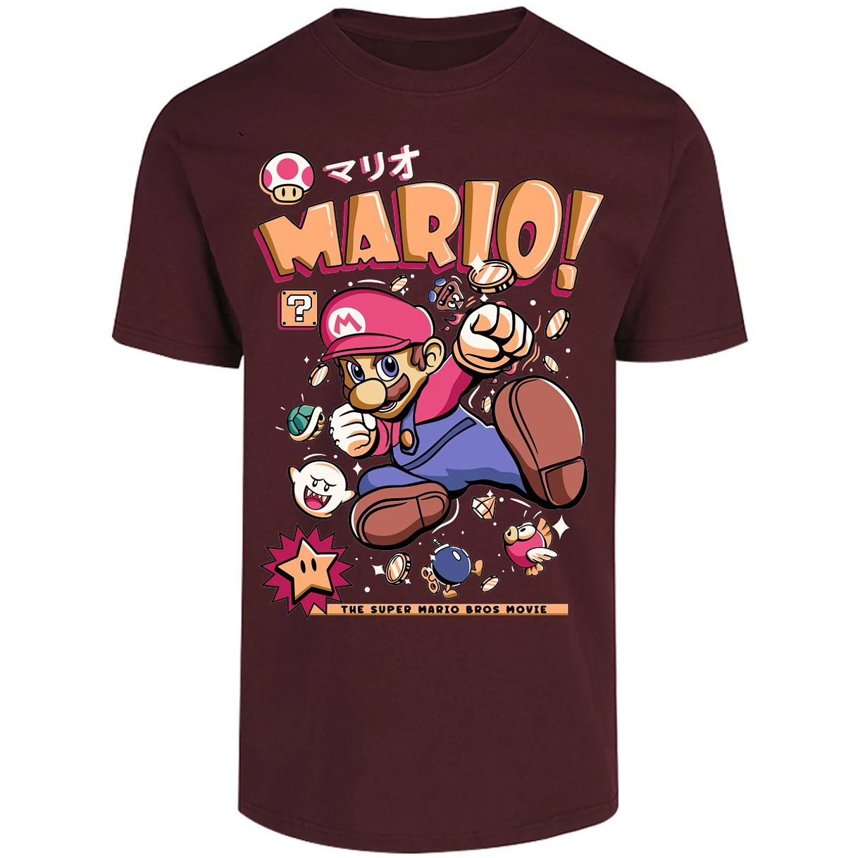 Playera Mario Bros Mario Tee para Adulto 26