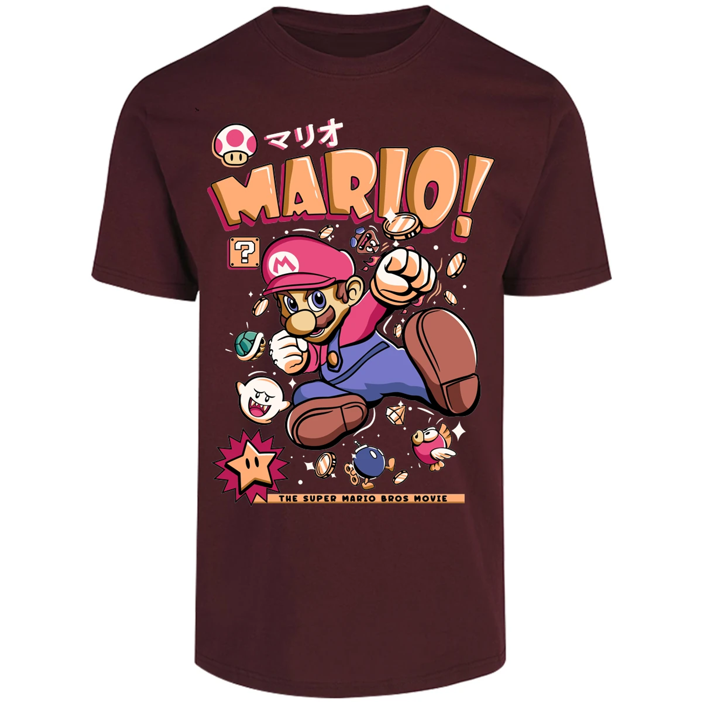 Playera Mario Bros Mario Tee para Adulto 26