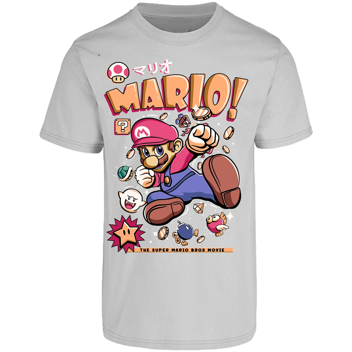 Playera Mario Bros Mario Tee para Adulto 27