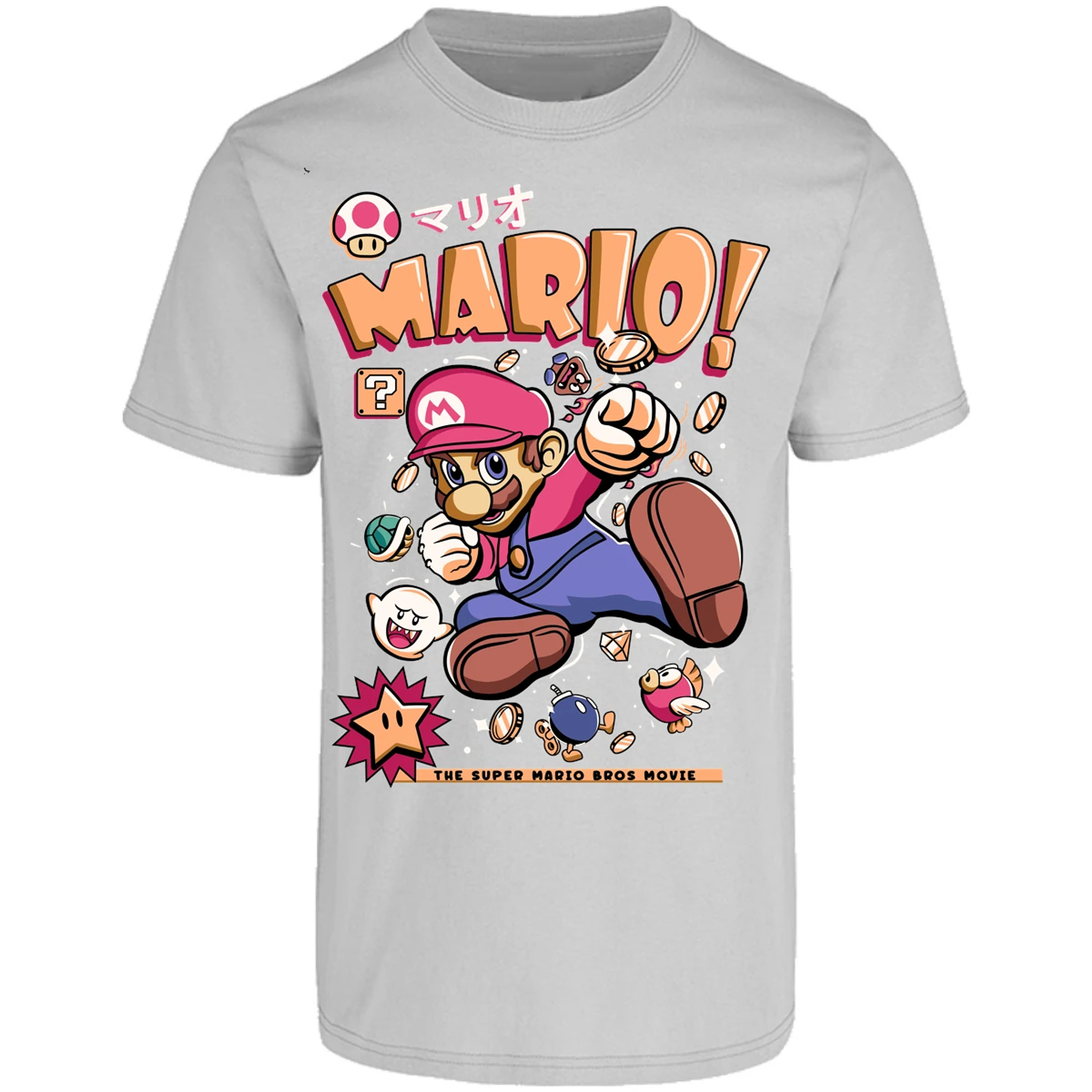 Playera Mario Bros Mario Tee para Adulto 27
