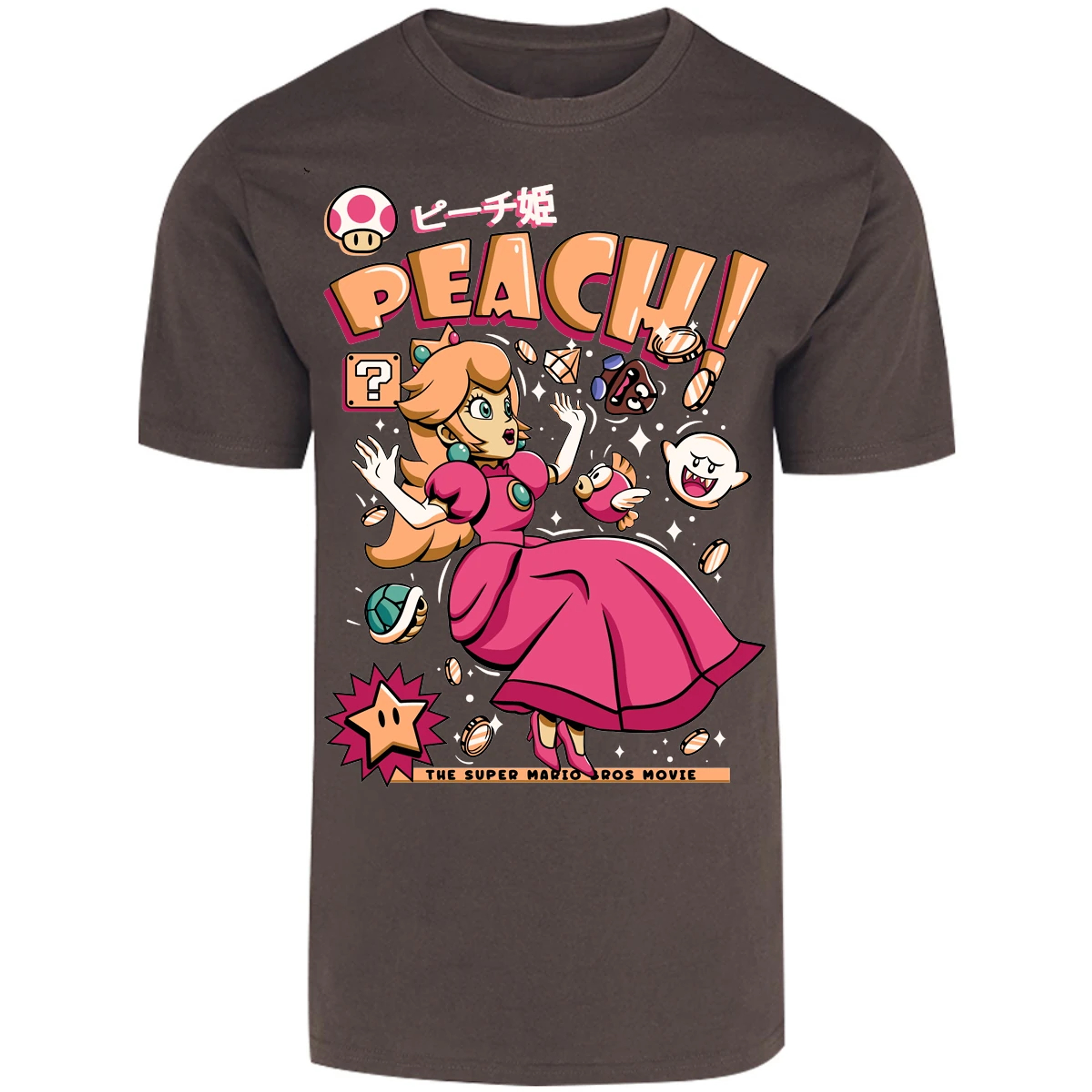 Playera Mario Bros Peach Tee para Adulto 26