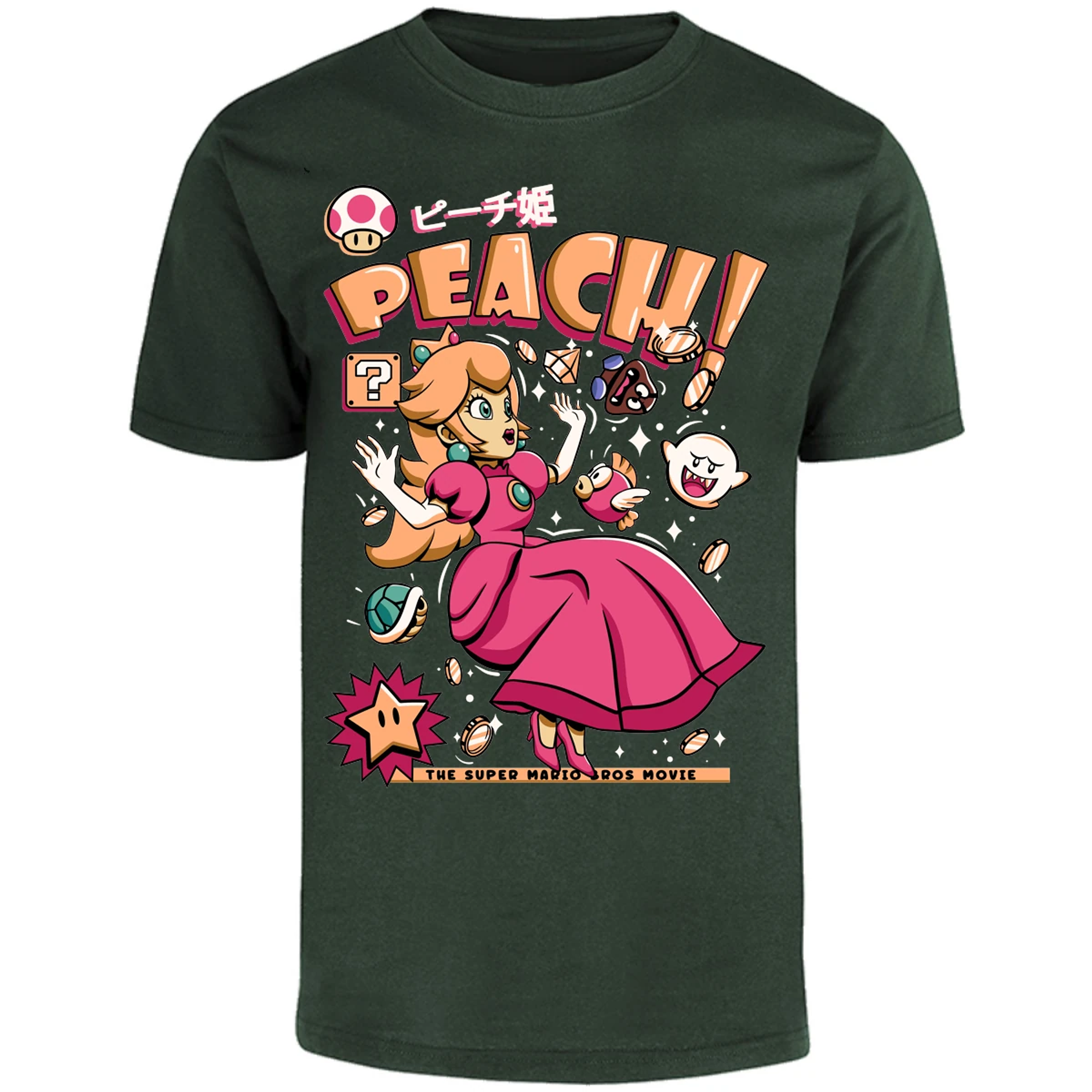 Playera Mario Bros Peach Tee para Adulto 27