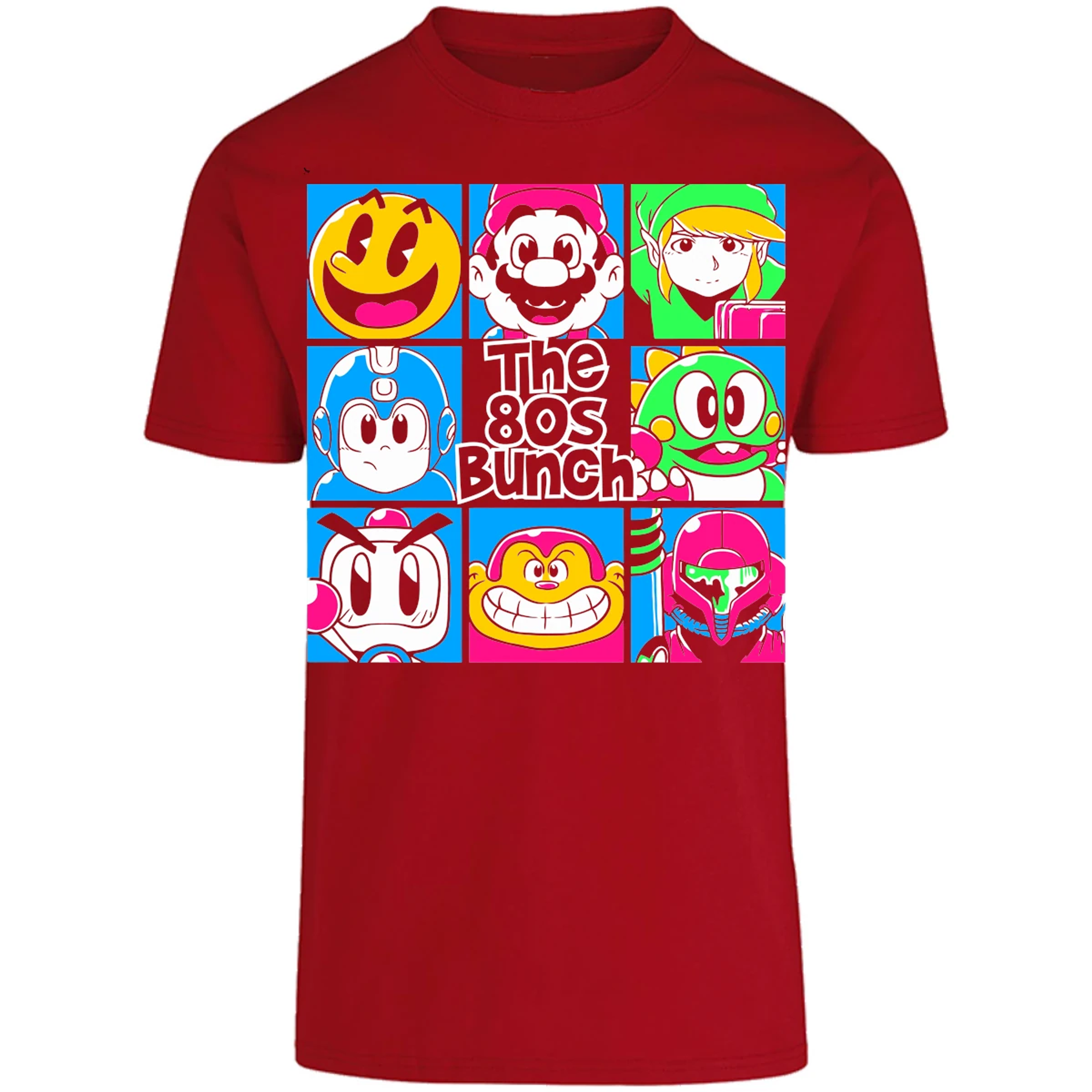 Playera Mario Bros Personajes Gamer Retro para Adulto 8