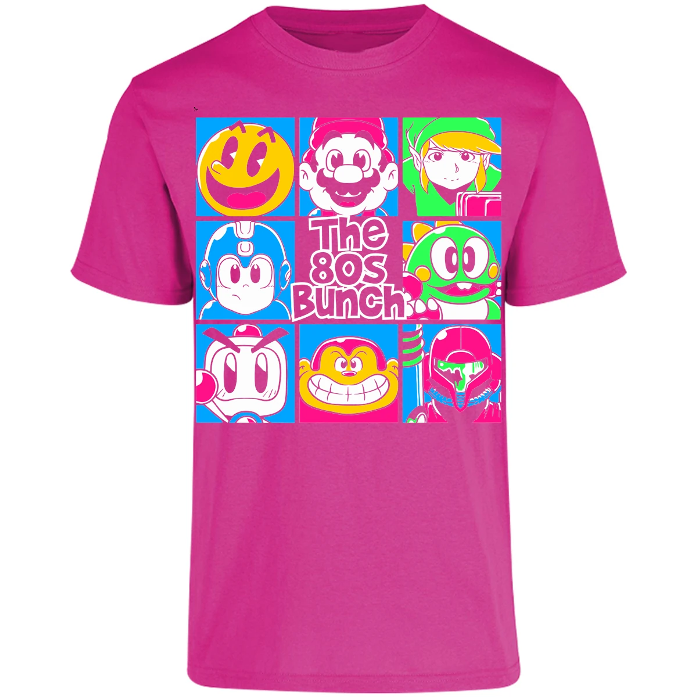 Playera Mario Bros Personajes Gamer Retro para Adulto 19