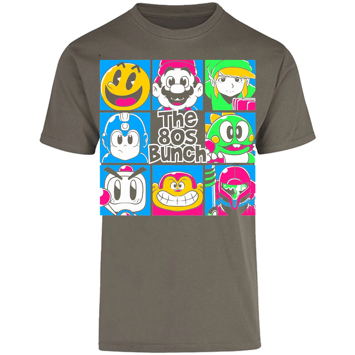 Playera Mario Bros Personajes Gamer Retro para Adulto 26