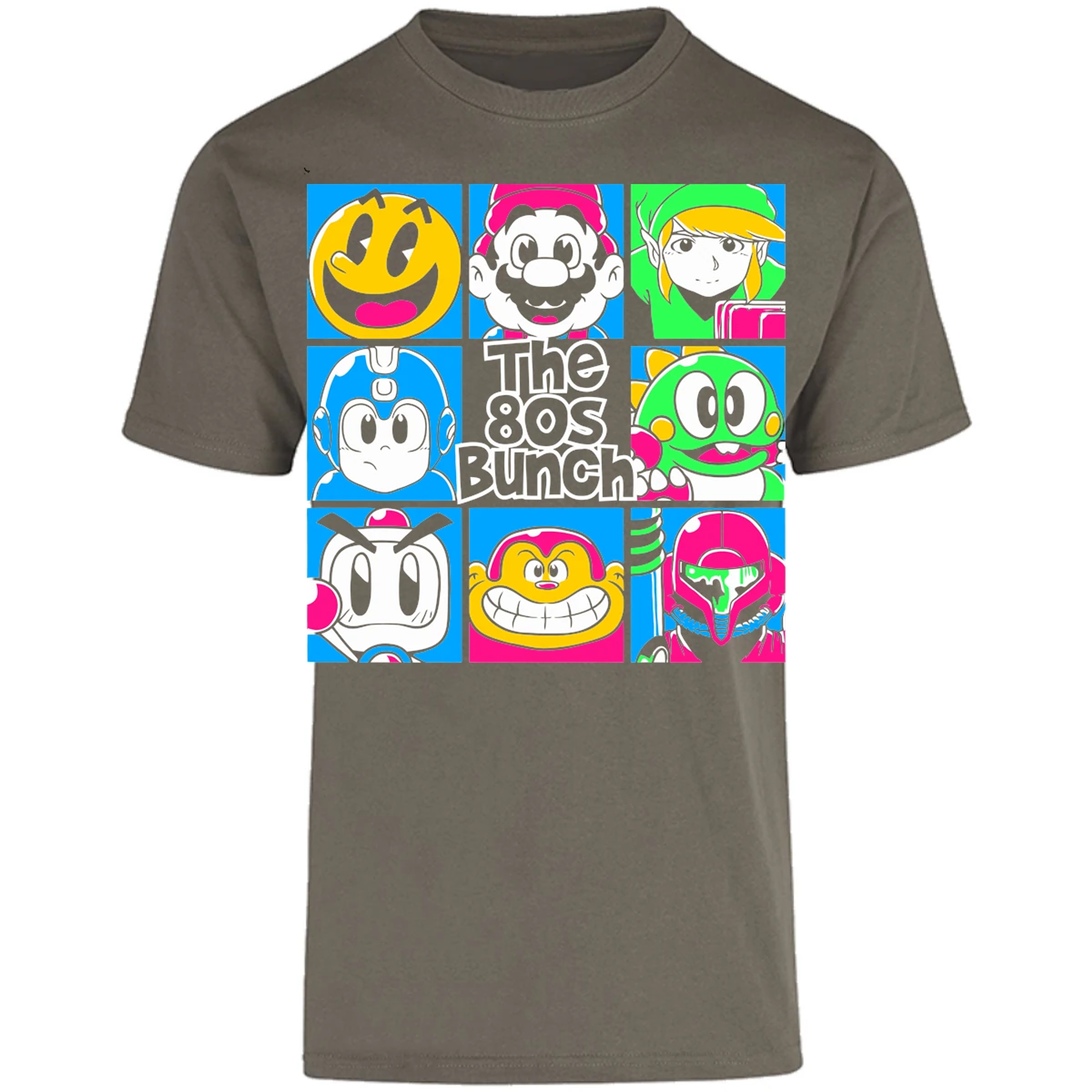 Playera Mario Bros Personajes Gamer Retro para Adulto 26