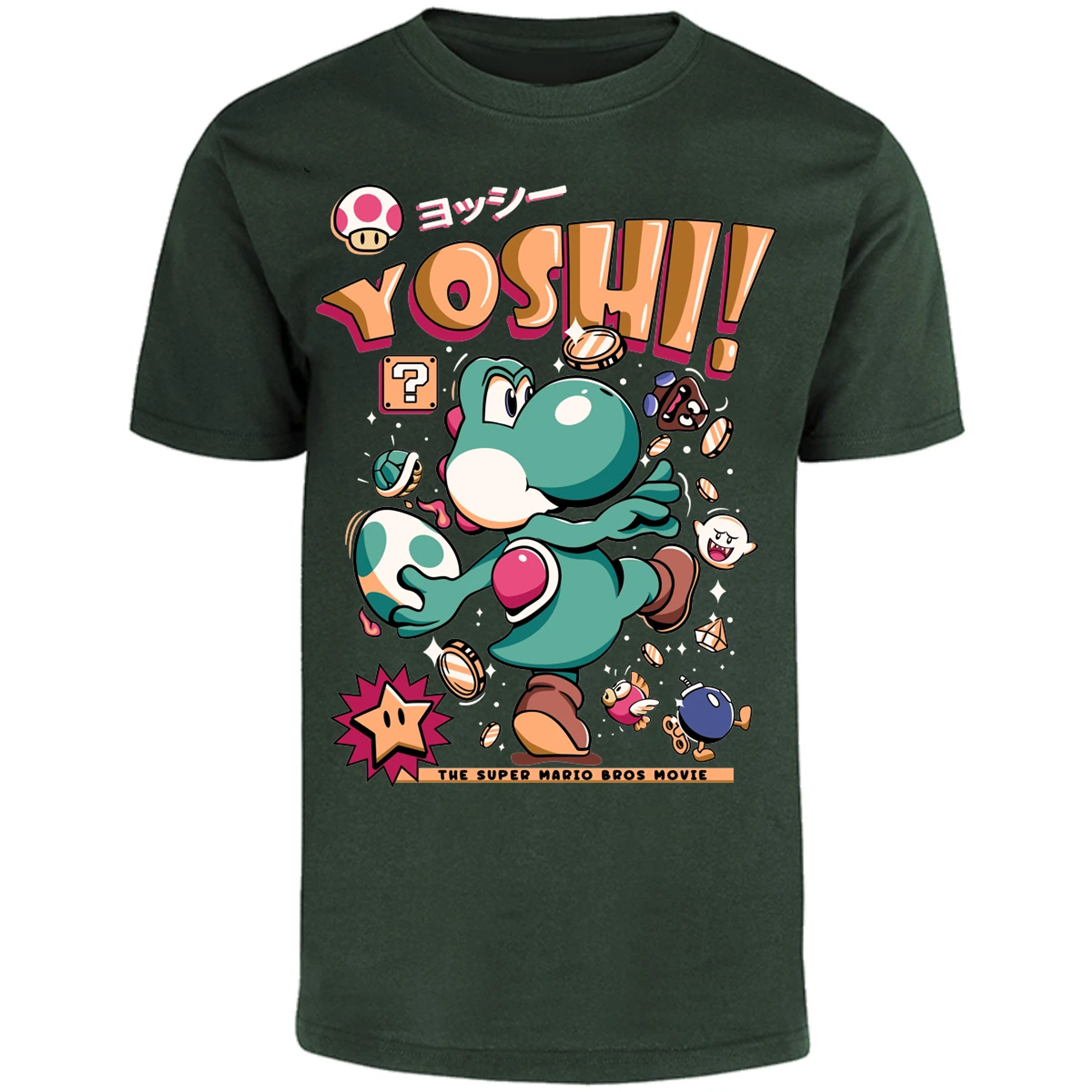 Playera Mario Bros Yoshi Tee para Adulto 1