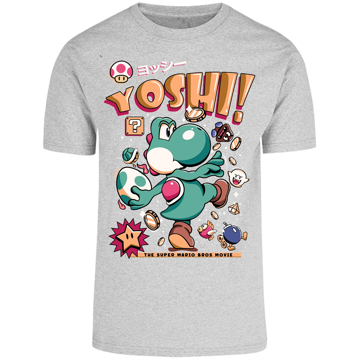 Playera Mario Bros Yoshi Tee para Adulto 2