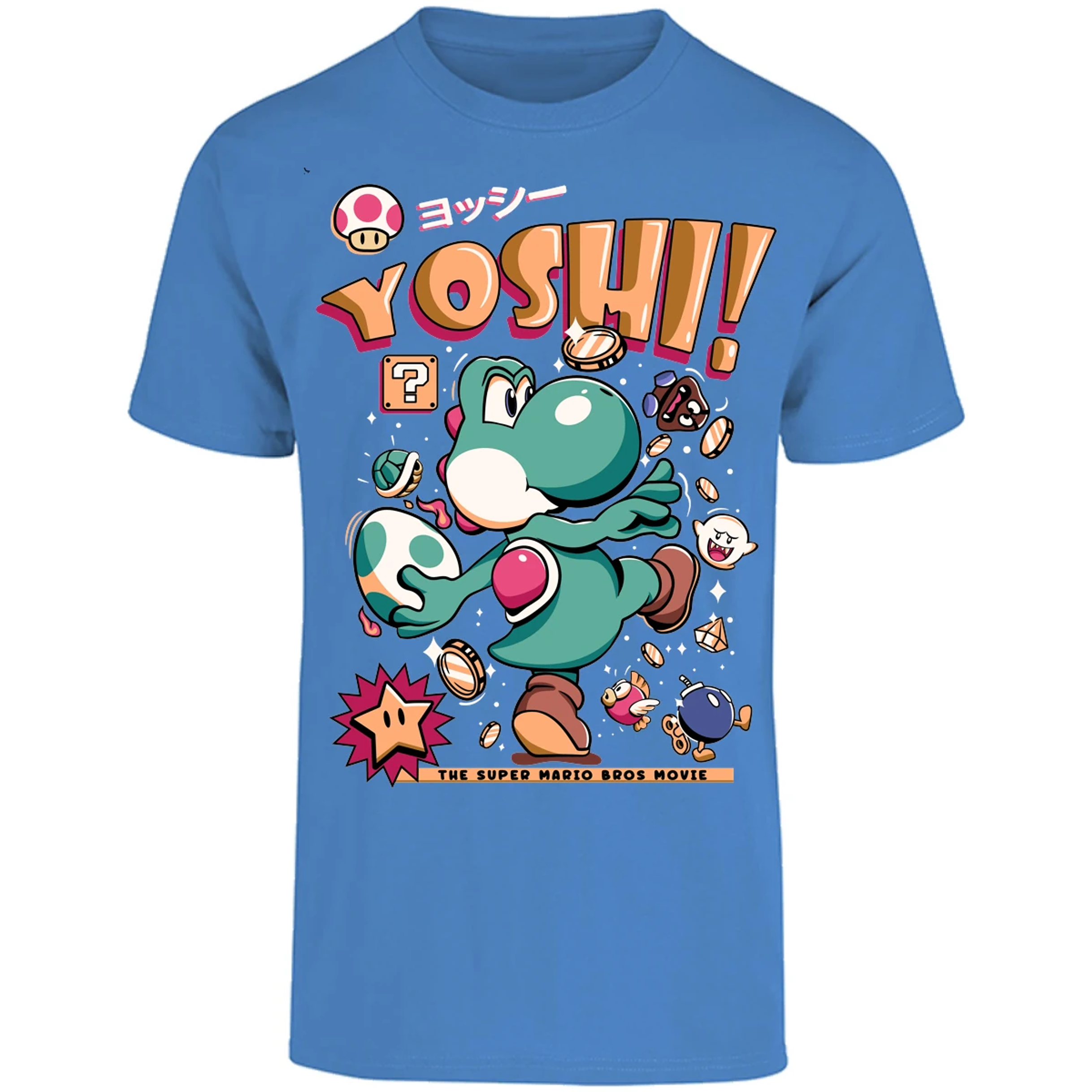 Playera Mario Bros Yoshi Tee para Adulto 7