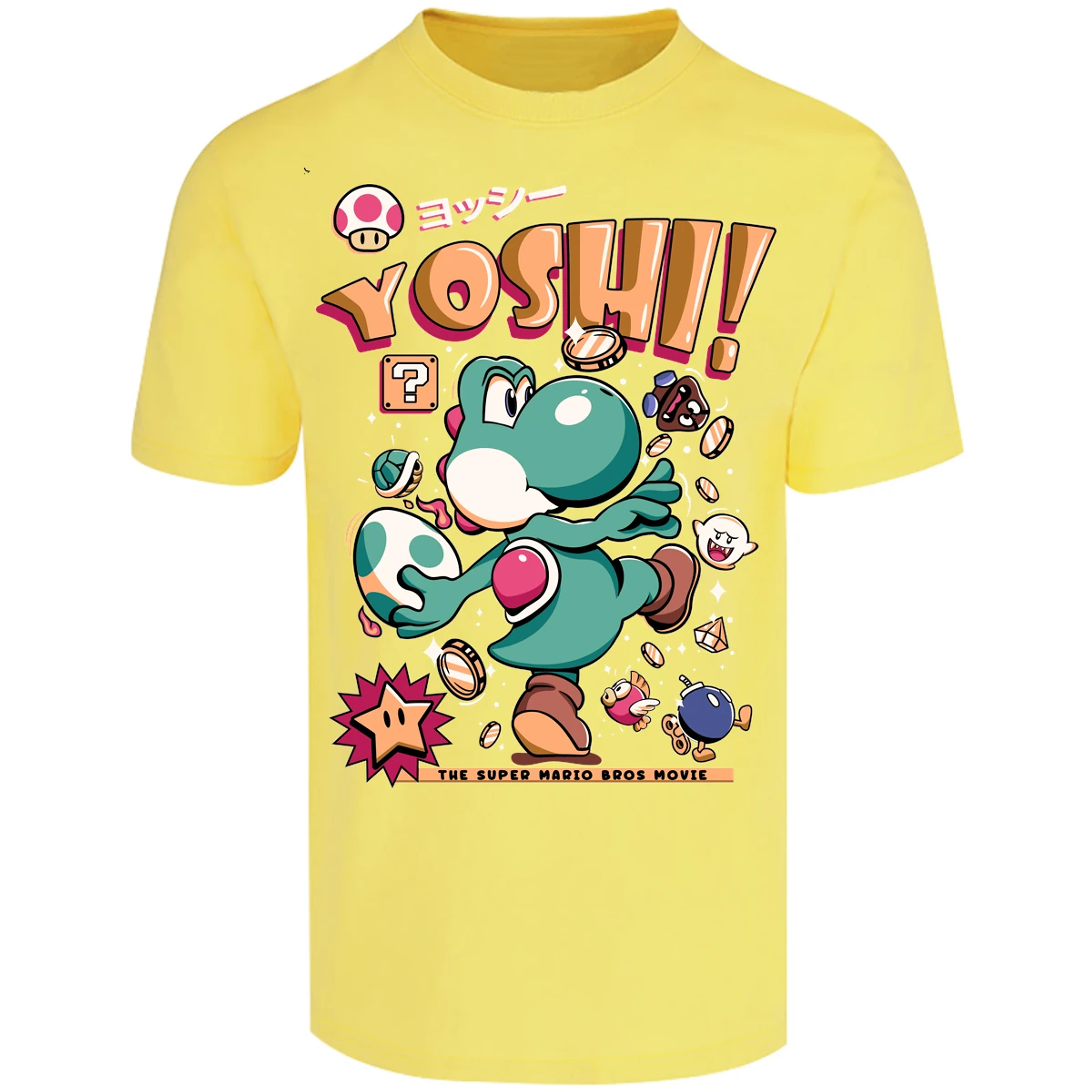 Playera Mario Bros Yoshi Tee para Adulto 11