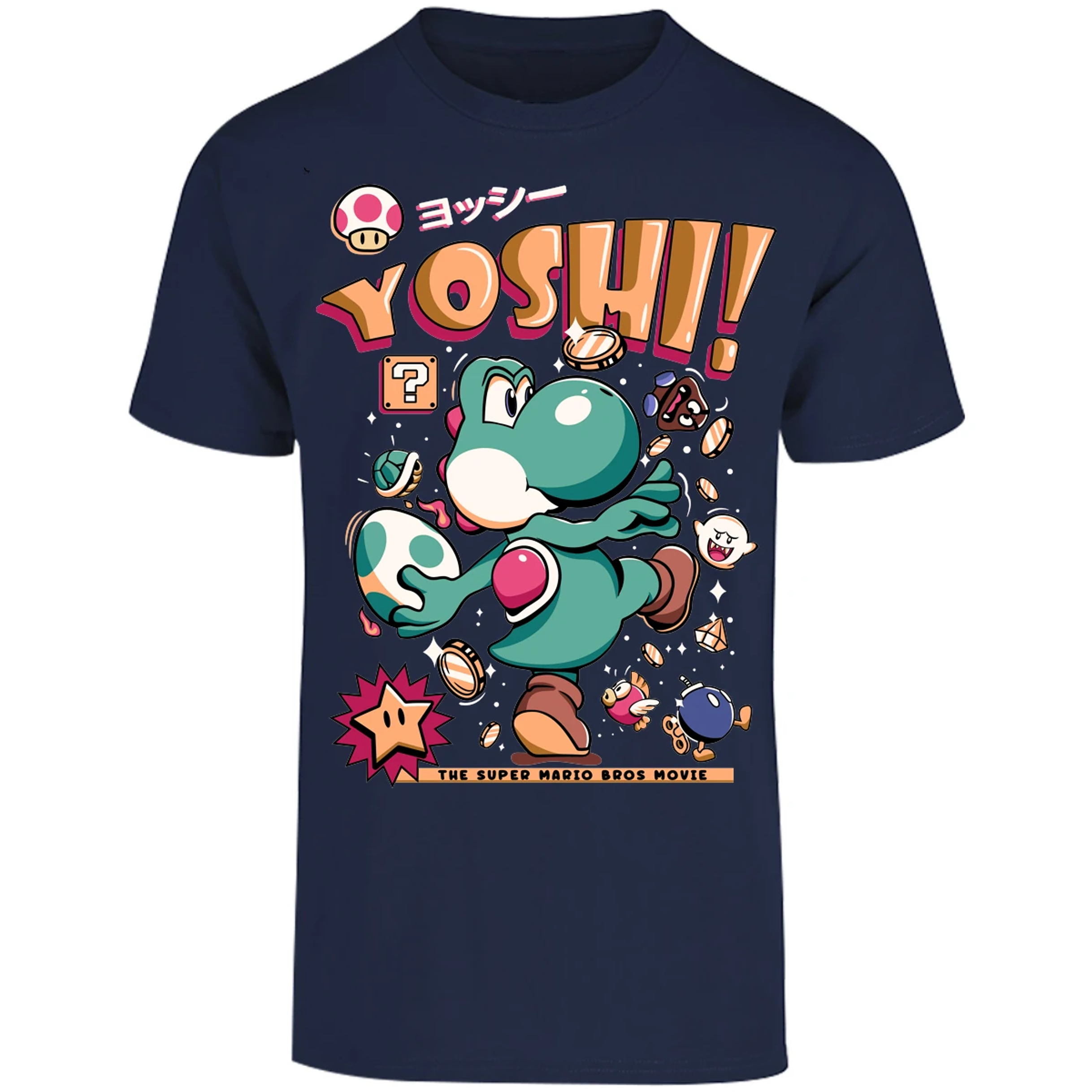 Playera Mario Bros Yoshi Tee para Adulto 13