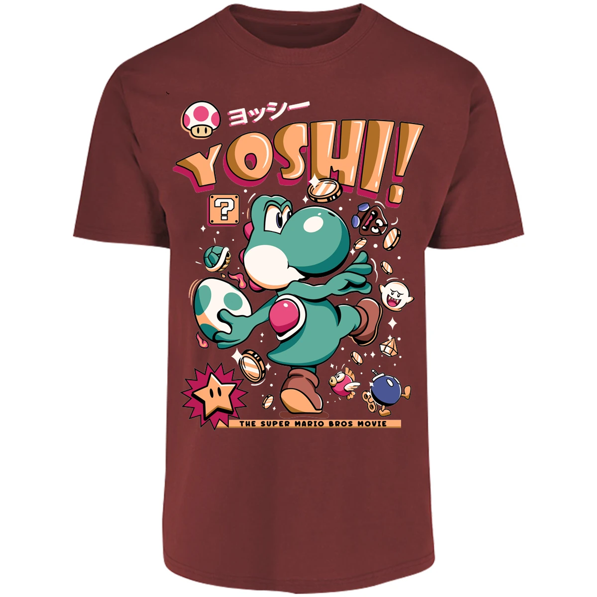 Playera Mario Bros Yoshi Tee para Adulto 26