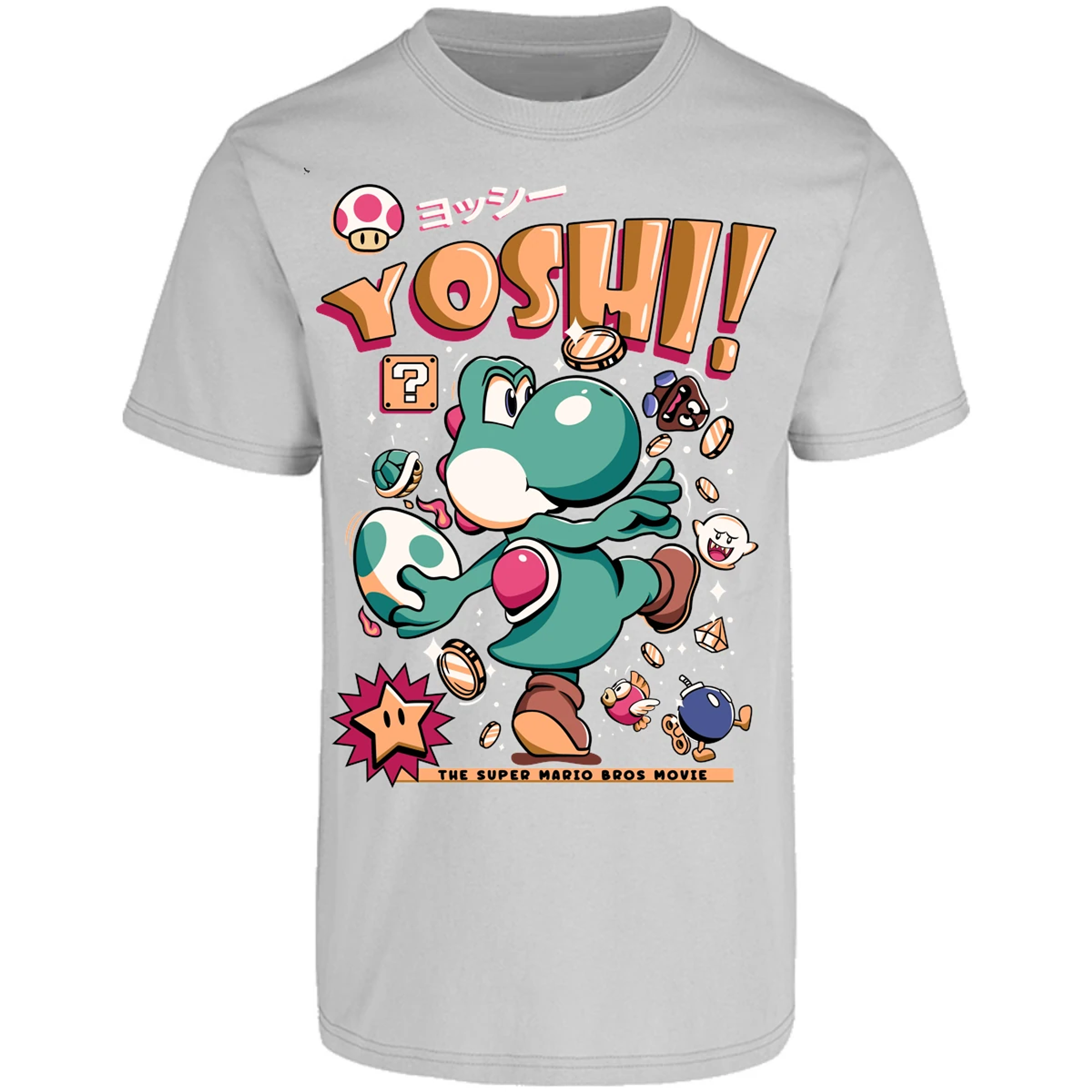 Playera Mario Bros Yoshi Tee para Adulto 27