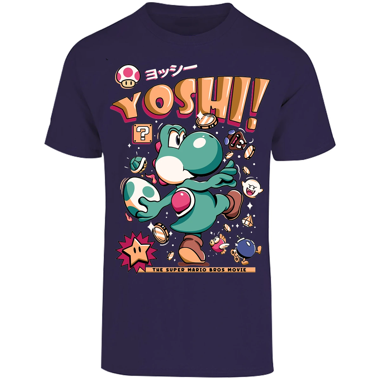 Playera Mario Bros Yoshi Tee para Adulto 30