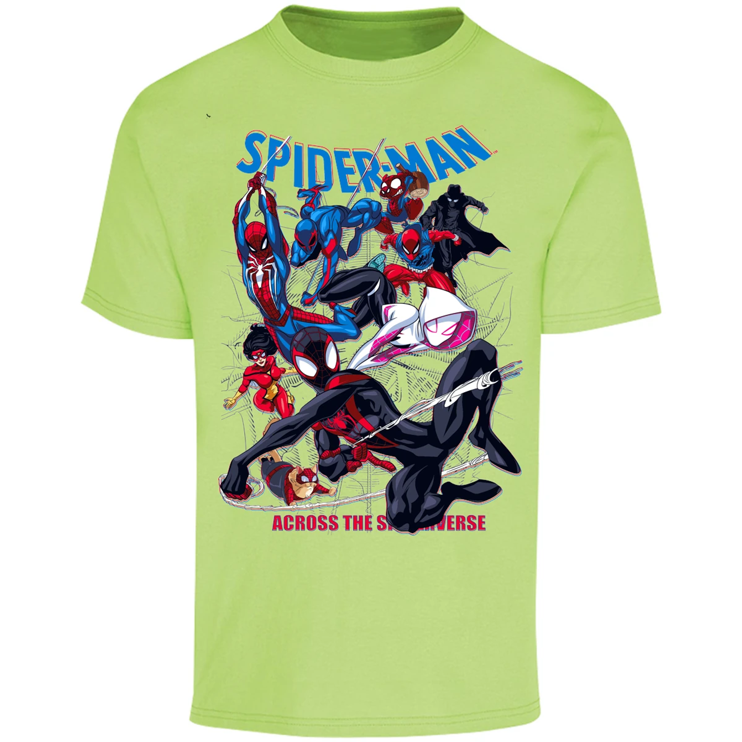 Playera Marvel Across The Spiderverse para Adulto 6
