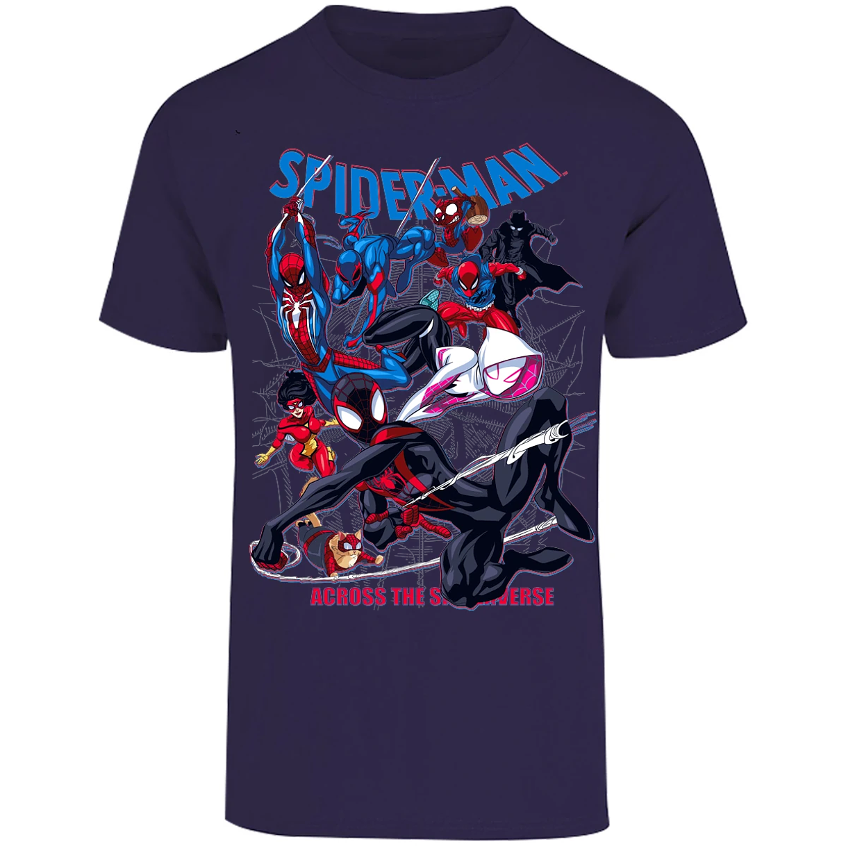 Playera Marvel Across The Spiderverse para Adulto 7