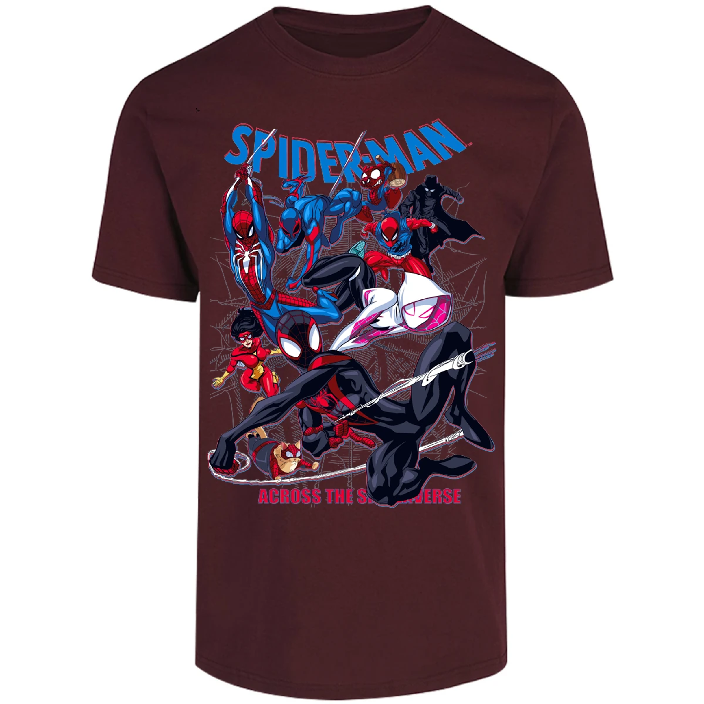 Playera Marvel Across The Spiderverse para Adulto 26