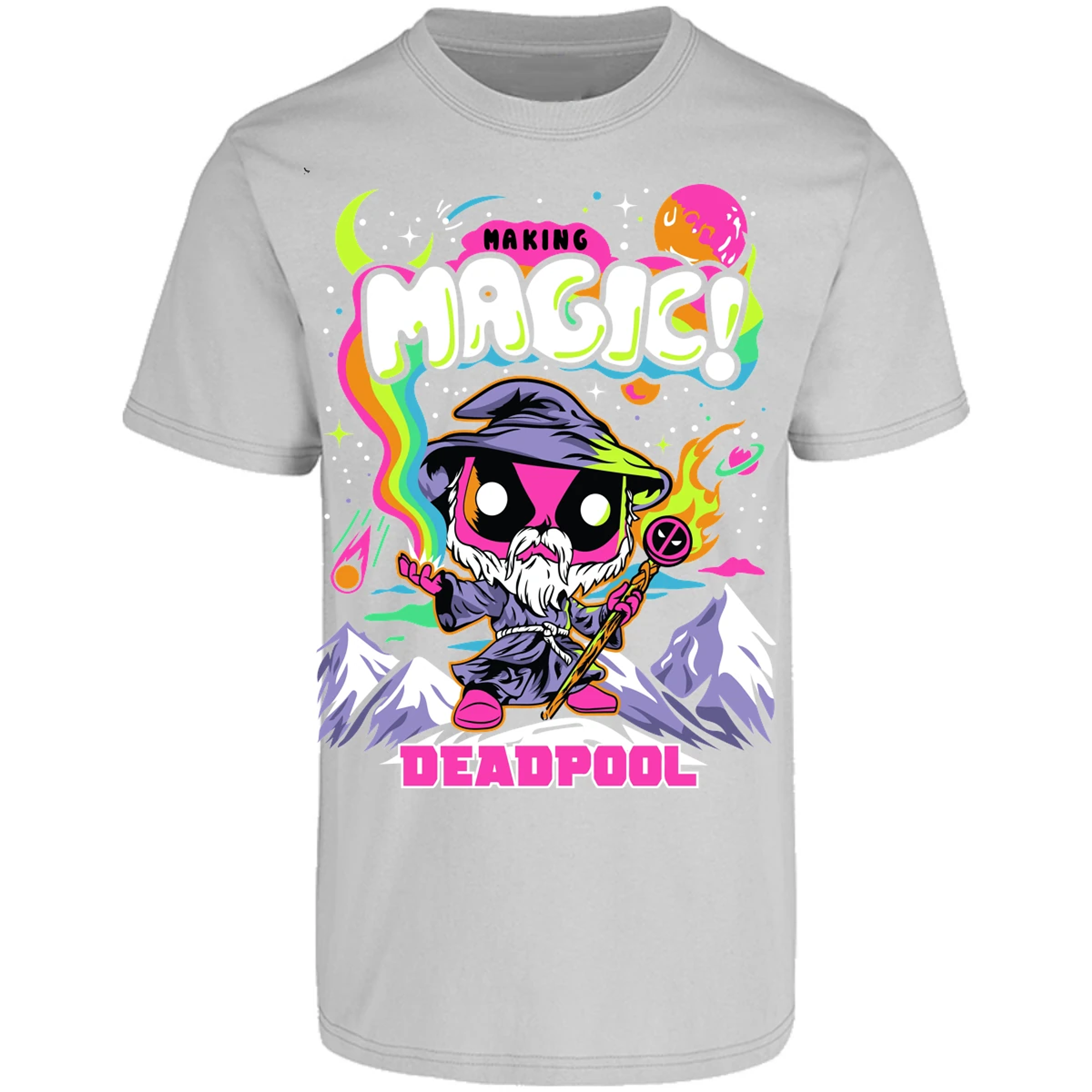 Playera Marvel Deadpool Funko Magic para Adulto 8