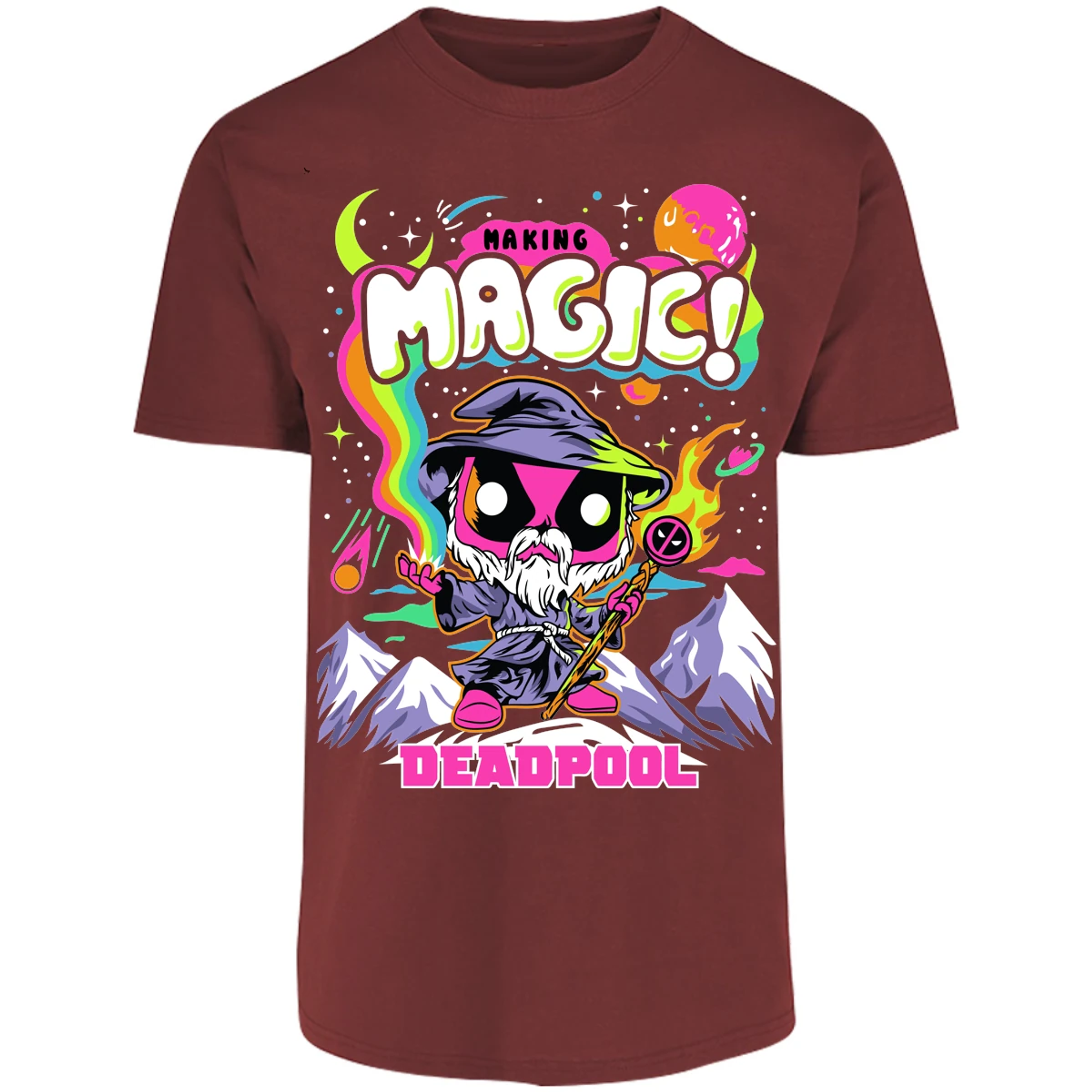 Playera Marvel Deadpool Funko Magic para Adulto 17