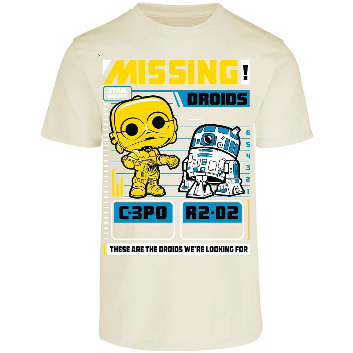 Playera Star Wars Funko Missing Droids para Adulto 8