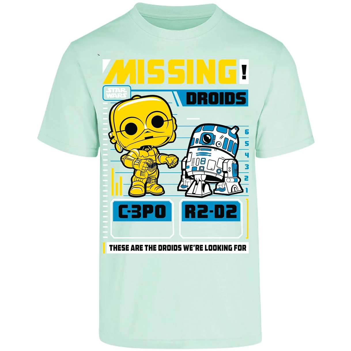 Playera Star Wars Funko Missing Droids para Adulto 5
