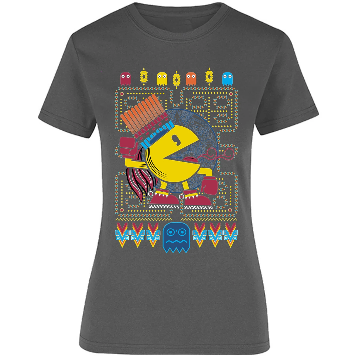 Blusa Pacman Pacman Prehispanico Blusa para Mujer 12