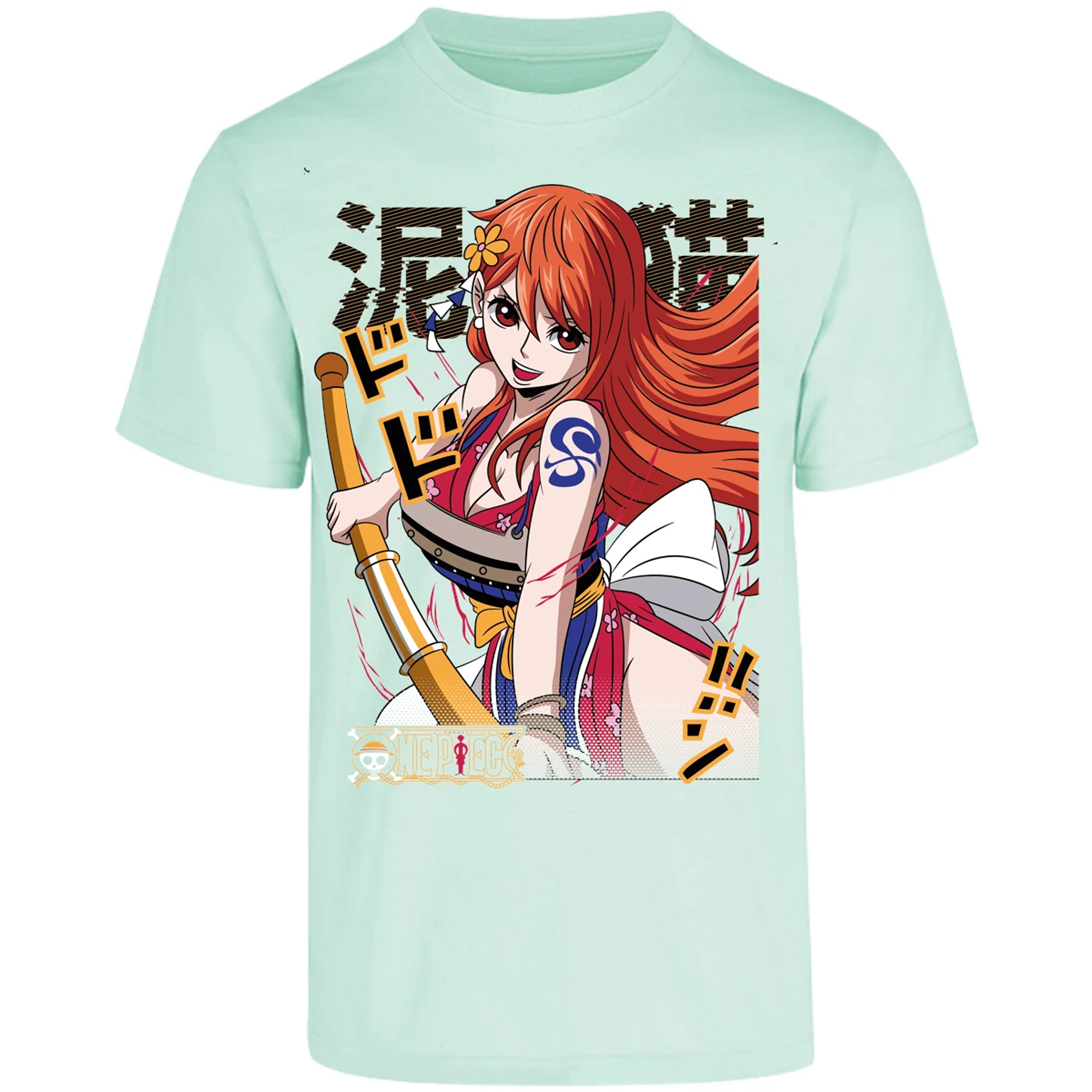 Playera One Piece Nami Anime para Adulto 1