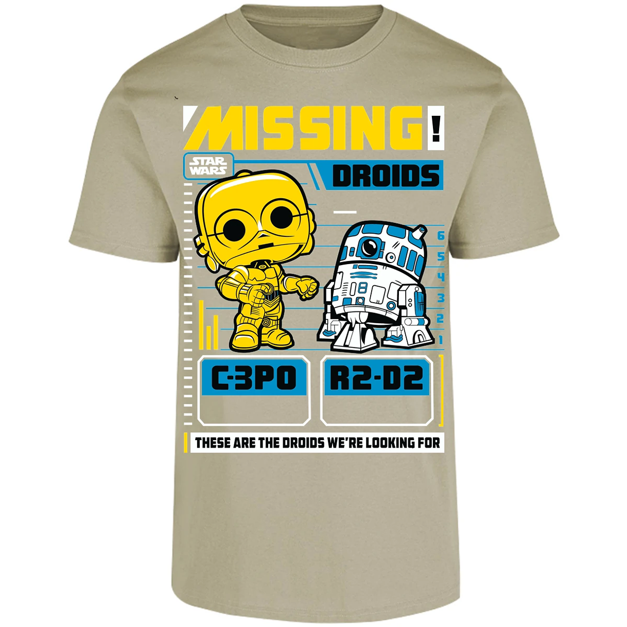 Playera Star Wars Funko Missing Droids para Adulto 26