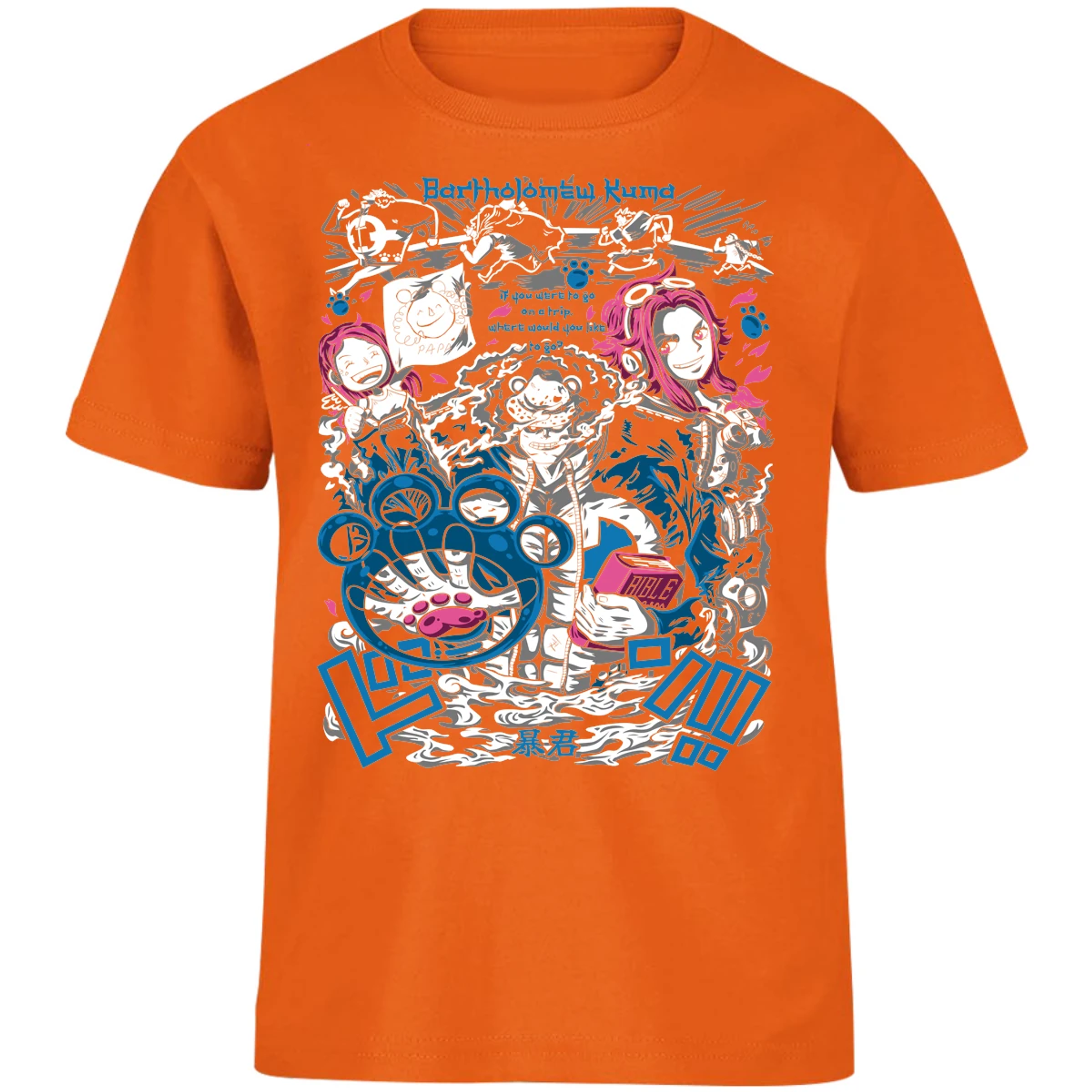 Playera One Piece Kuma para Niño 31