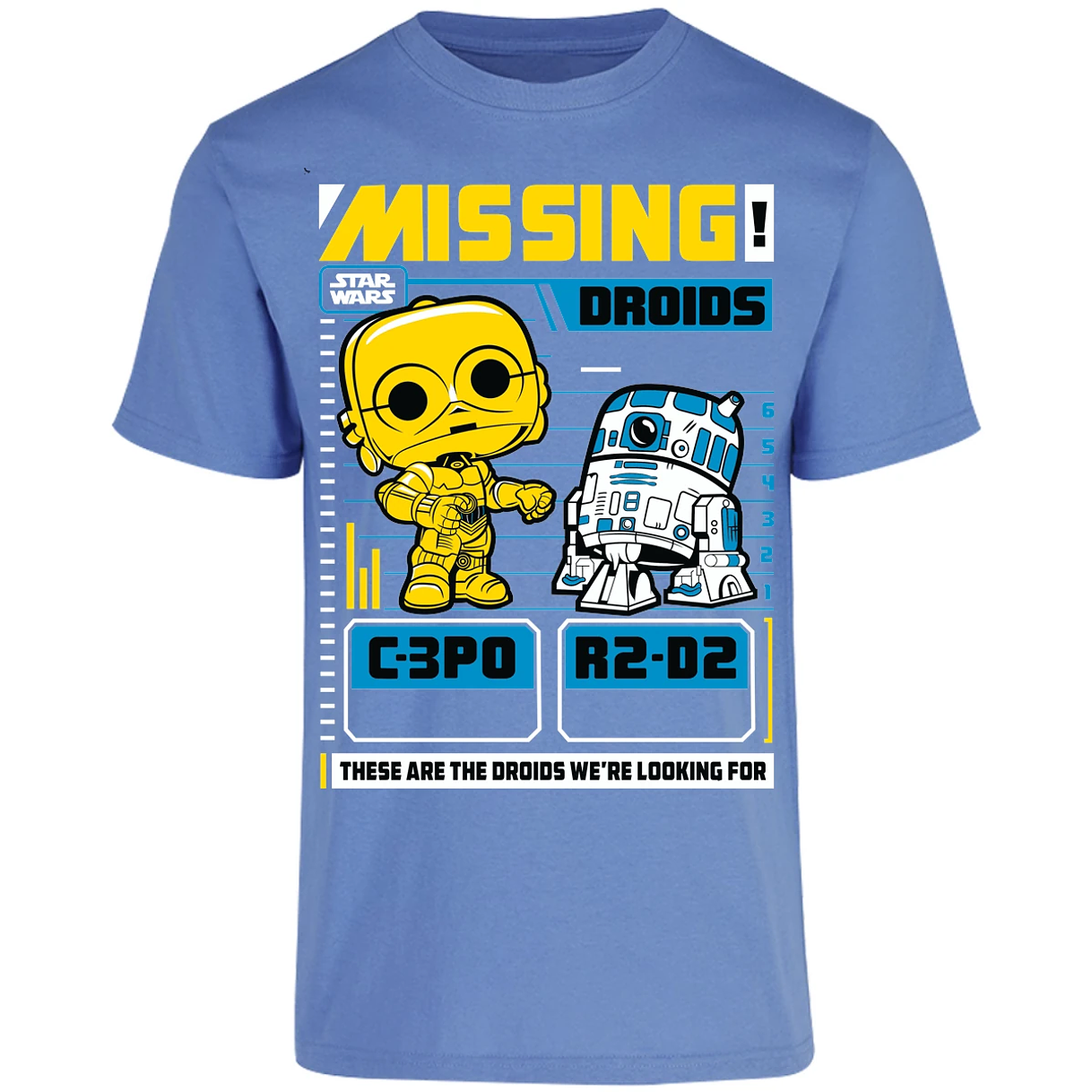 Playera Star Wars Funko Missing Droids para Adulto 18