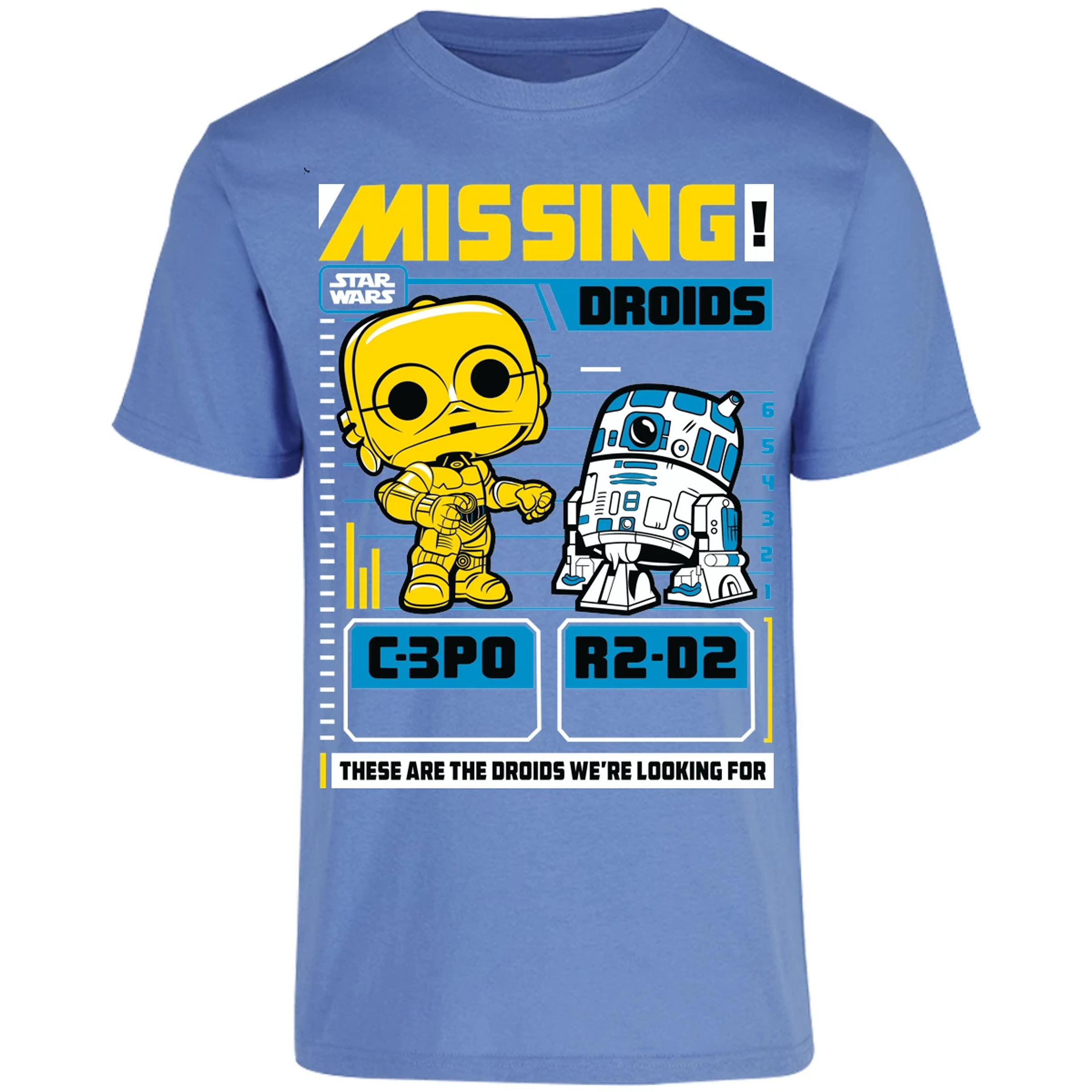 Playera Star Wars Funko Missing Droids para Adulto 18