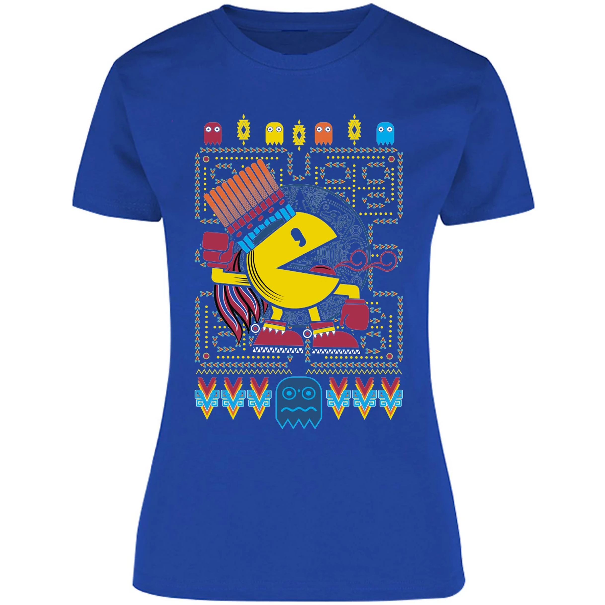 Blusa Pacman Pacman Prehispanico Blusa para Mujer 8