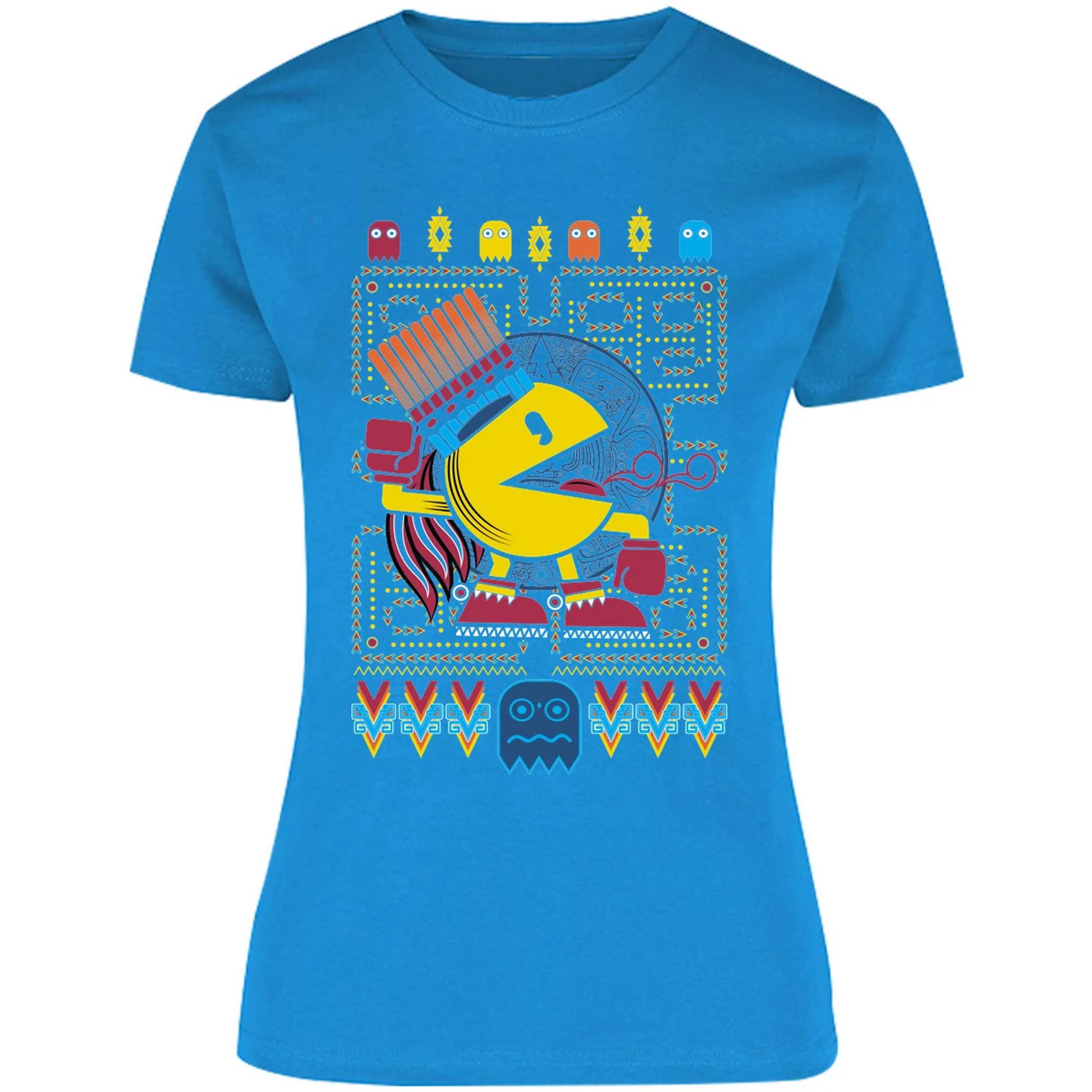 Blusa Pacman Pacman Prehispanico Blusa para Mujer 11