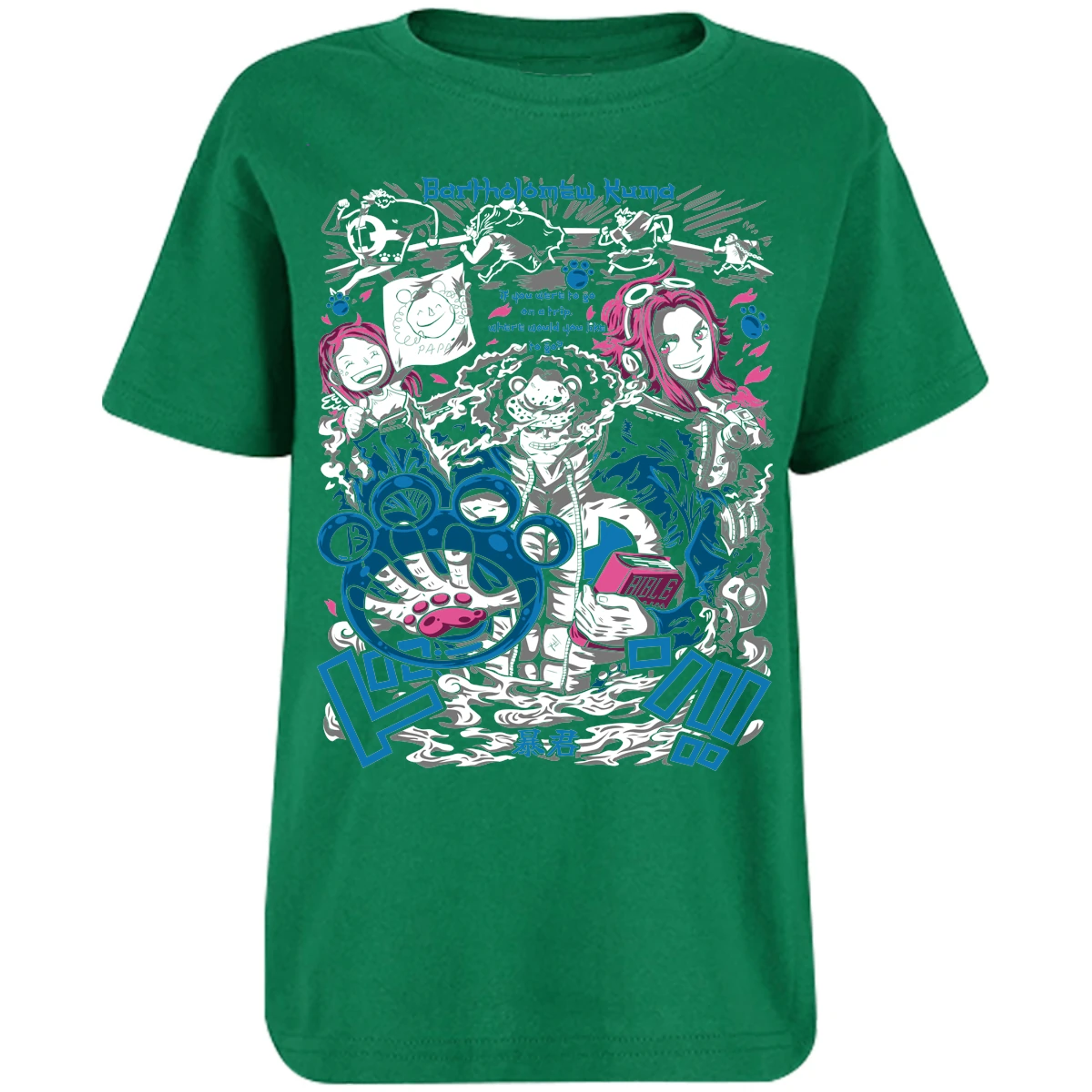 Playera One Piece Kuma para Niño 29