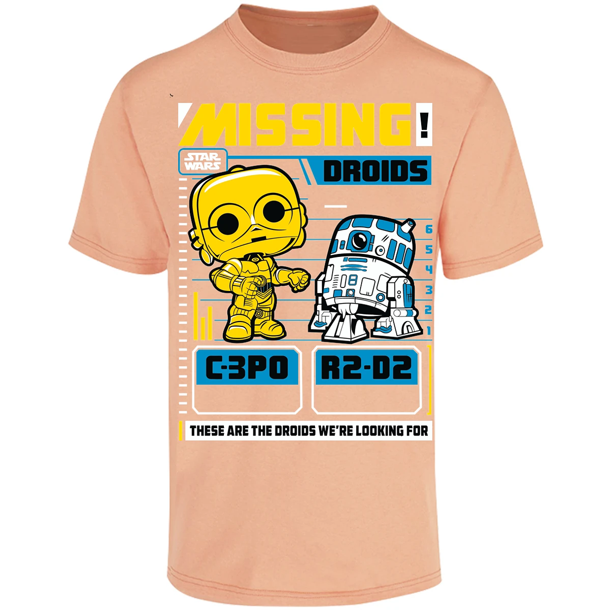 Playera Star Wars Funko Missing Droids para Adulto 30