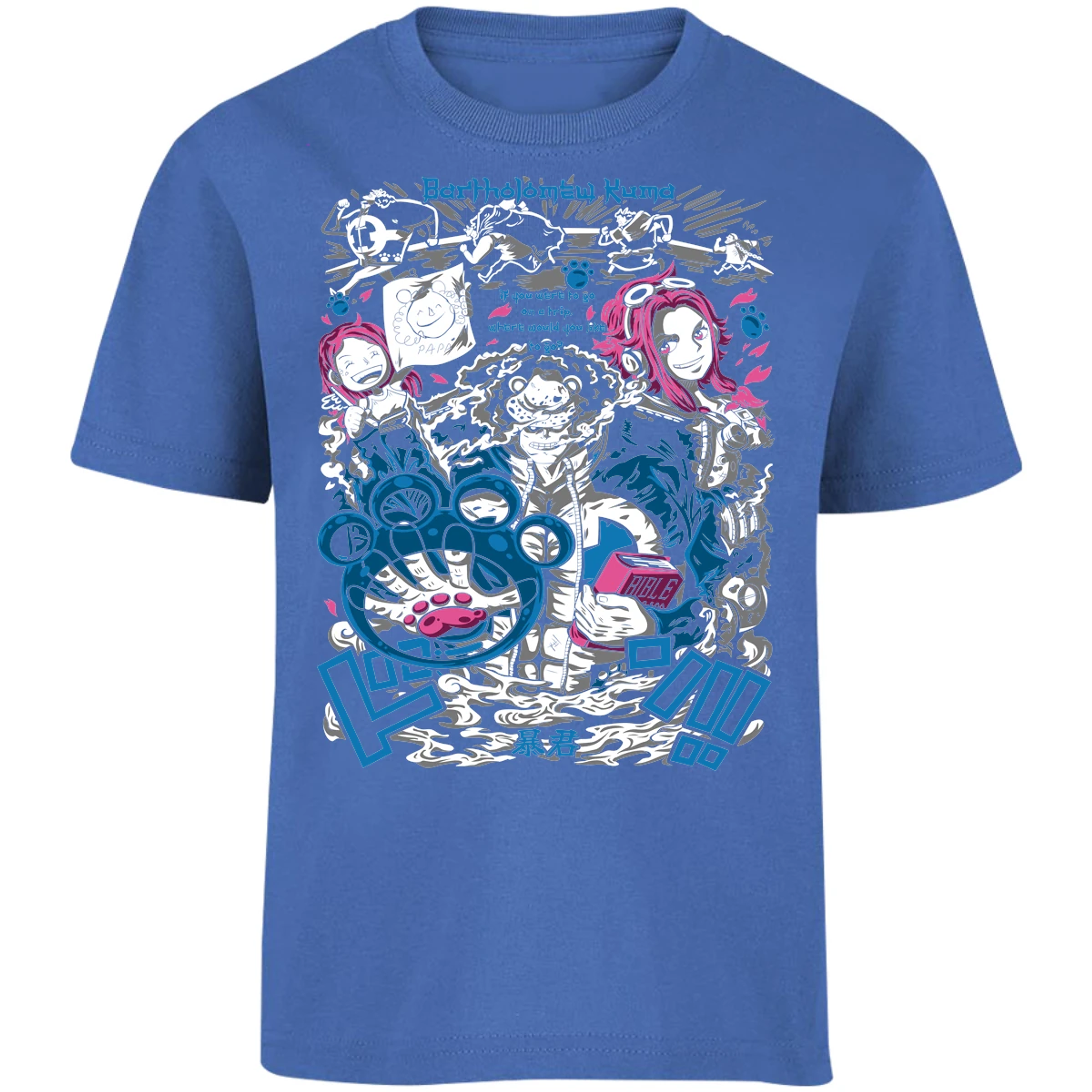 Playera One Piece Kuma para Niño 15