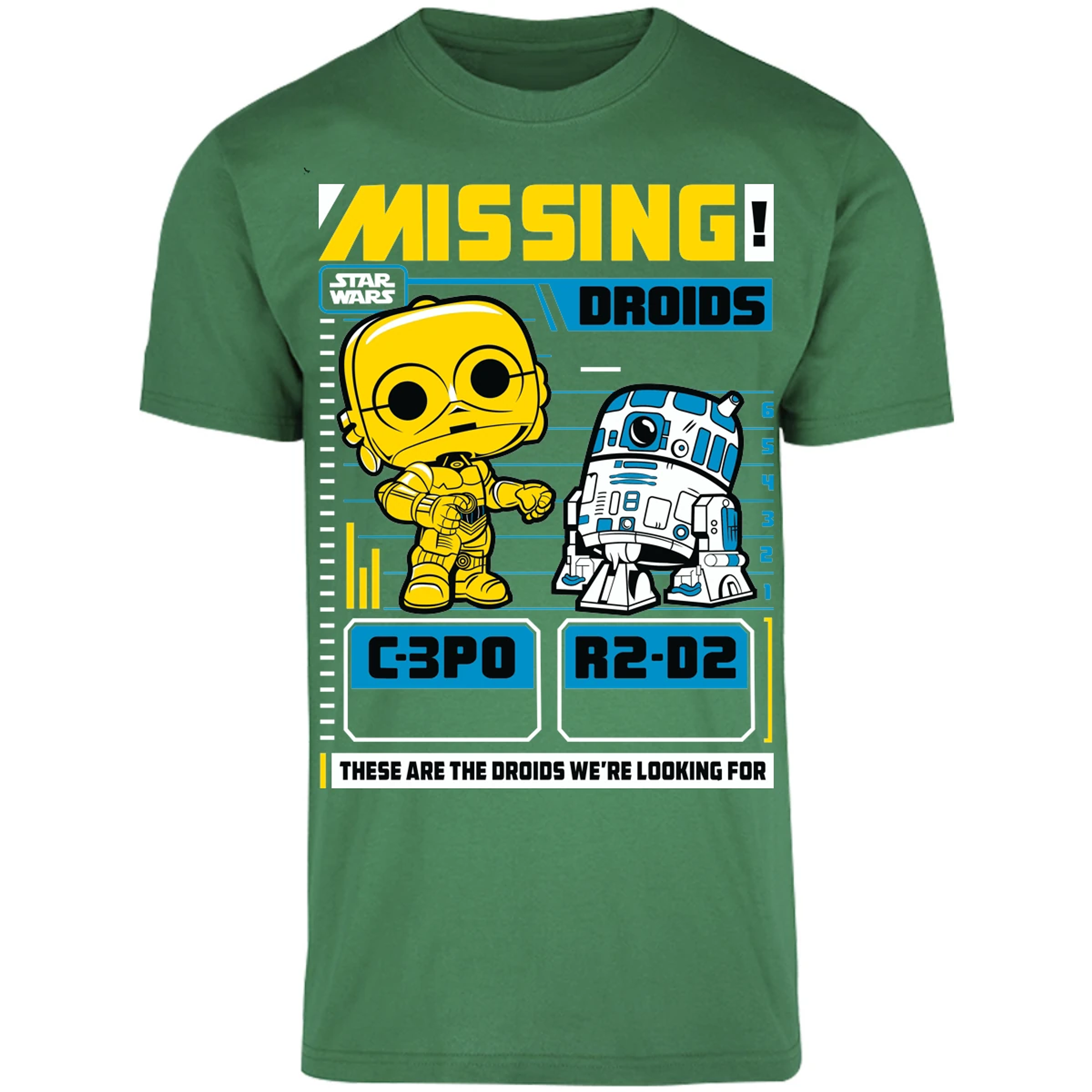 Playera Star Wars Funko Missing Droids para Adulto 1