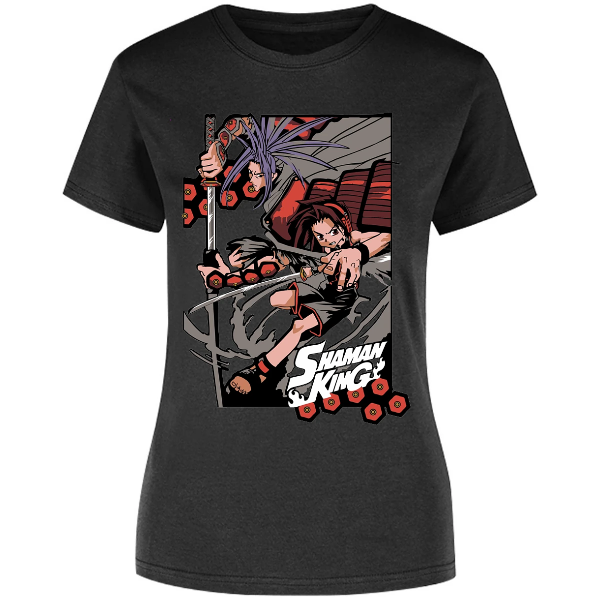 Blusa Shaman King Shaman King Blusa para Mujer 4