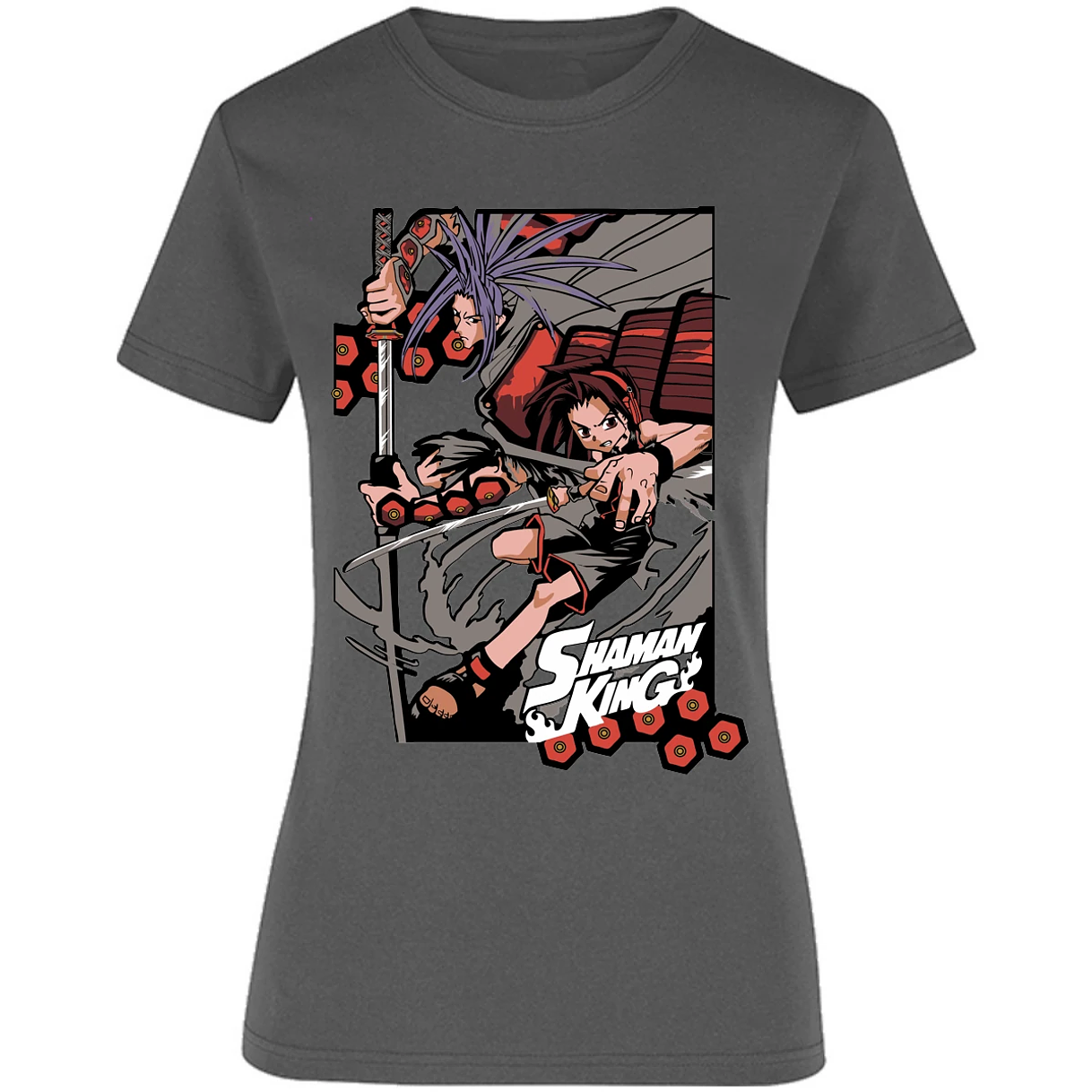 Blusa Shaman King Shaman King Blusa para Mujer 11