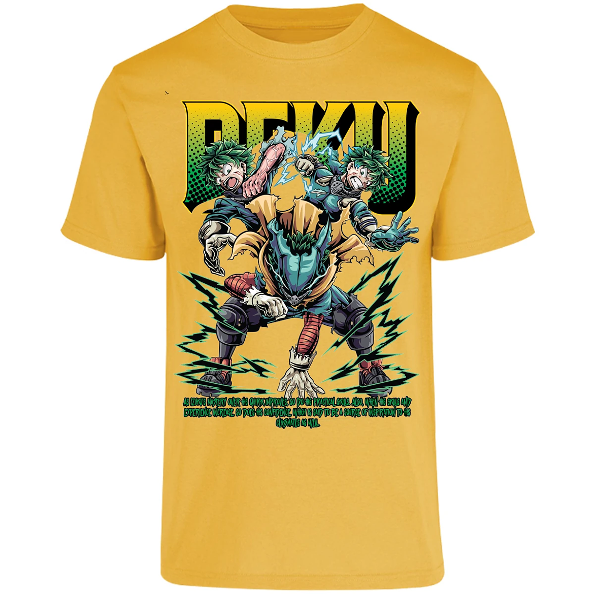 Playera My Hero Academy Deku para Adulto 16