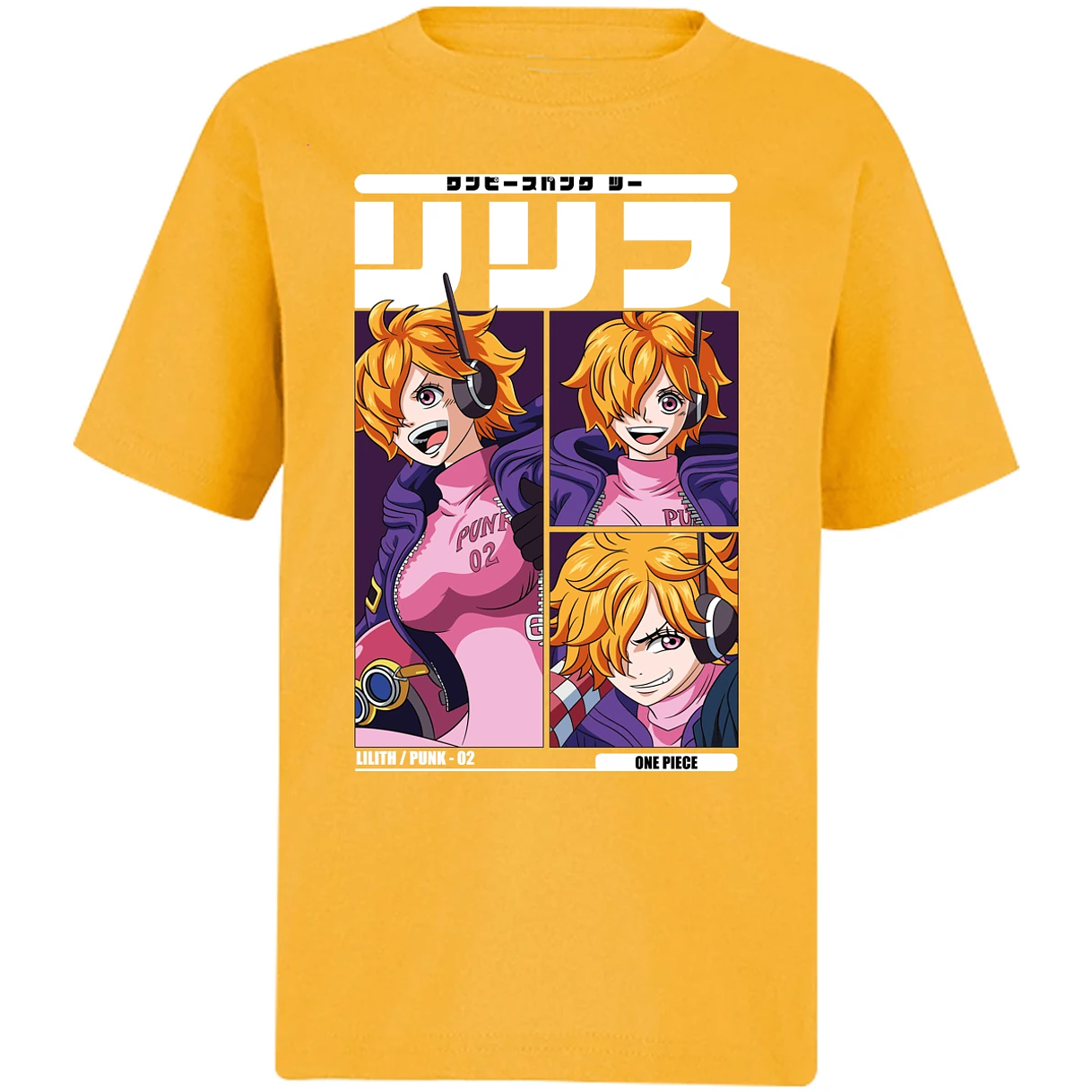 Playera One Piece Lilith Anime para Niño 29