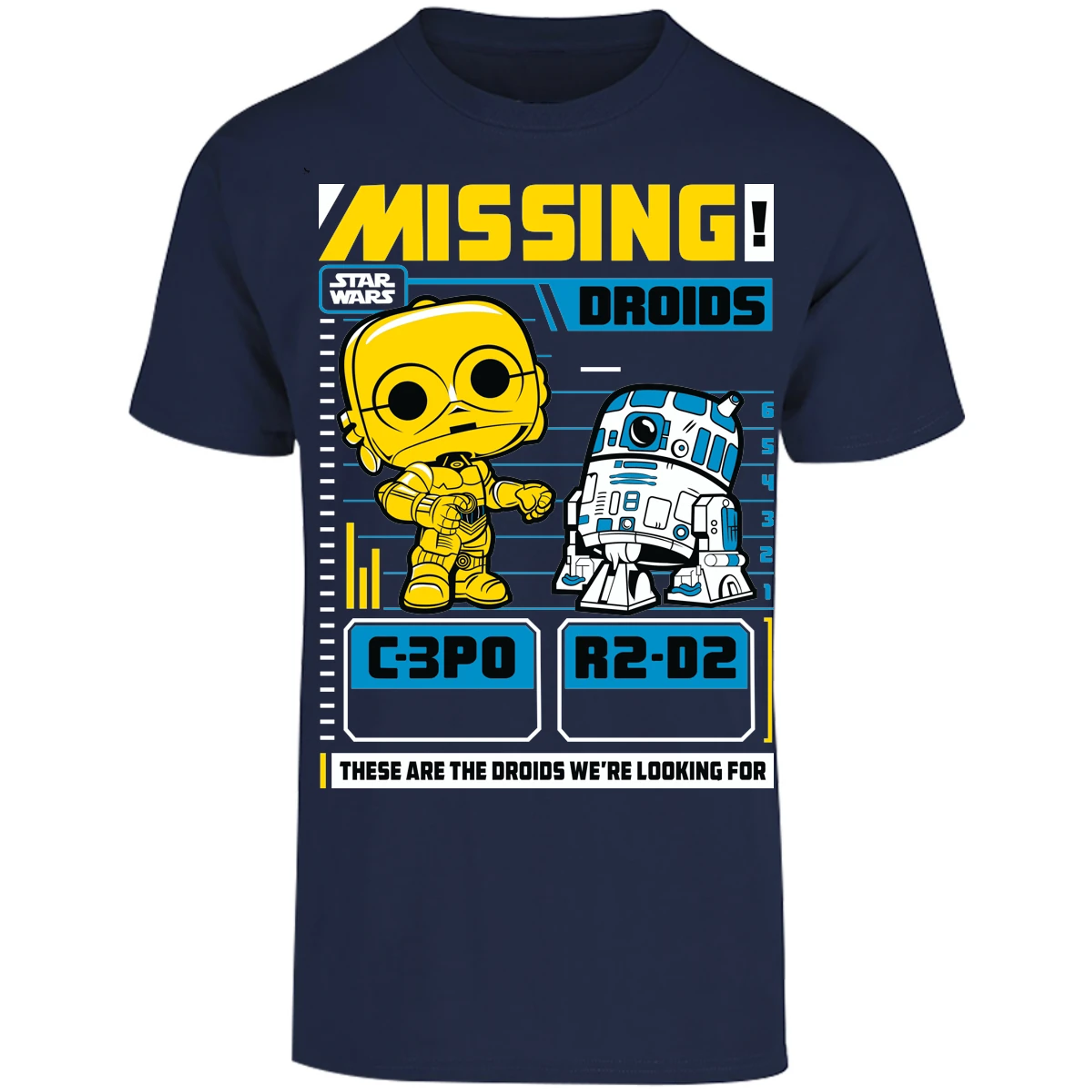 Playera Star Wars Funko Missing Droids para Adulto 20