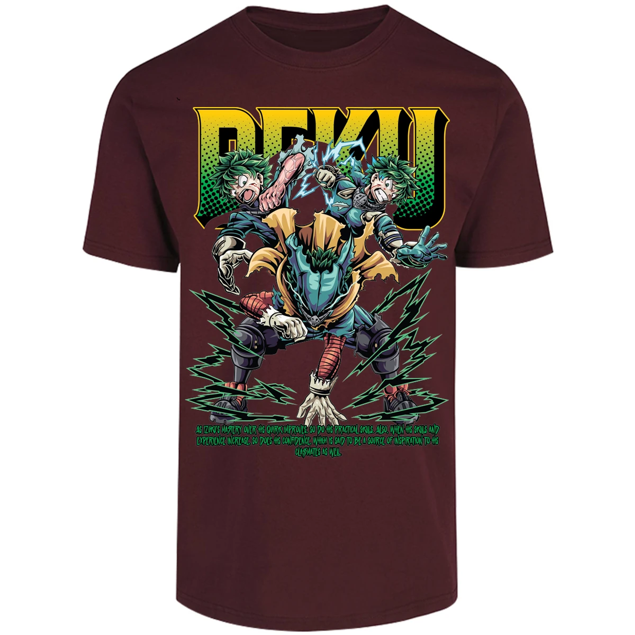 Playera My Hero Academy Deku para Adulto 12