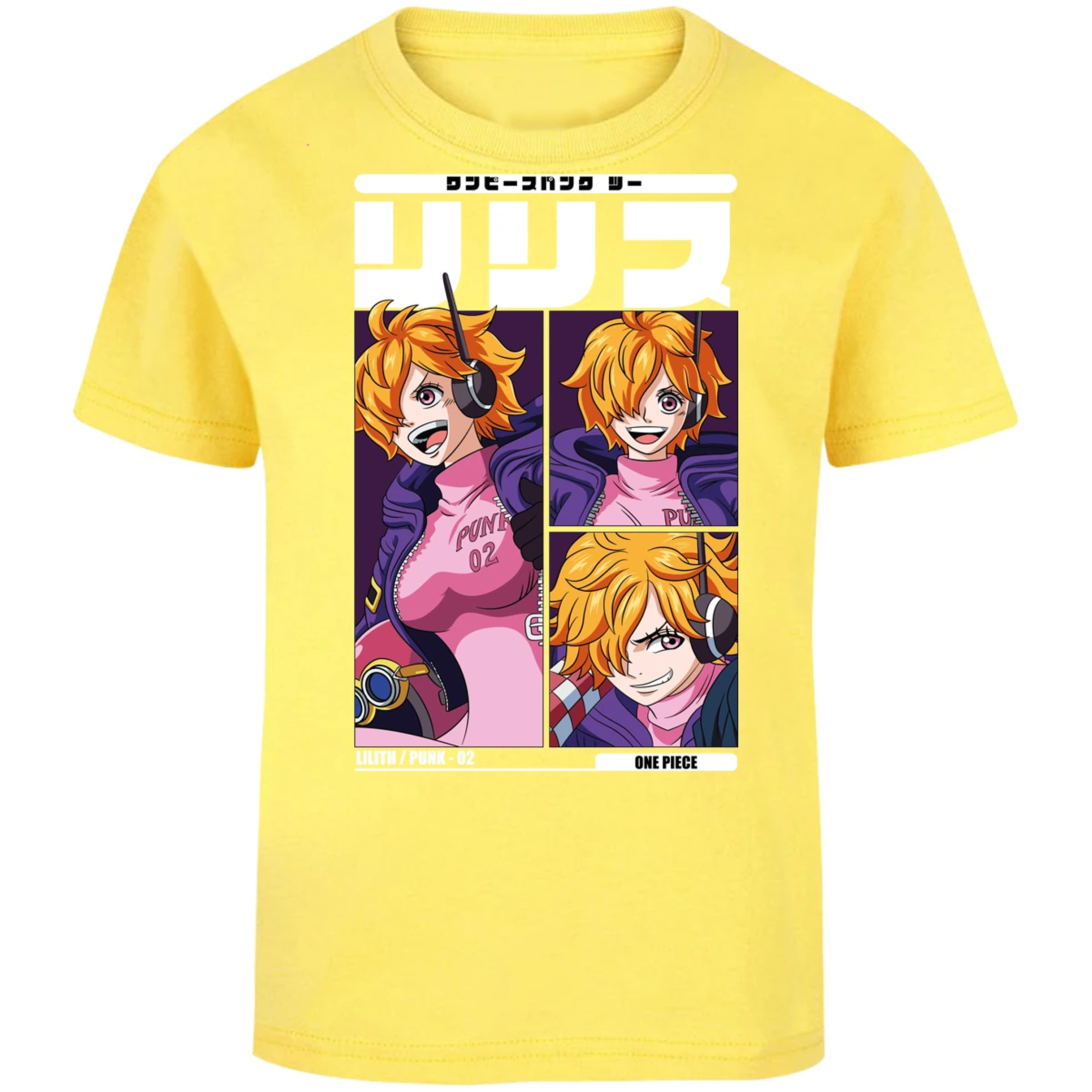Playera One Piece Lilith Anime para Niño 27