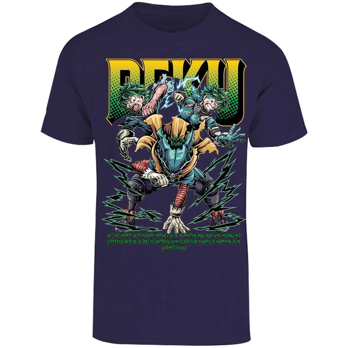 Playera My Hero Academy Deku para Adulto 21