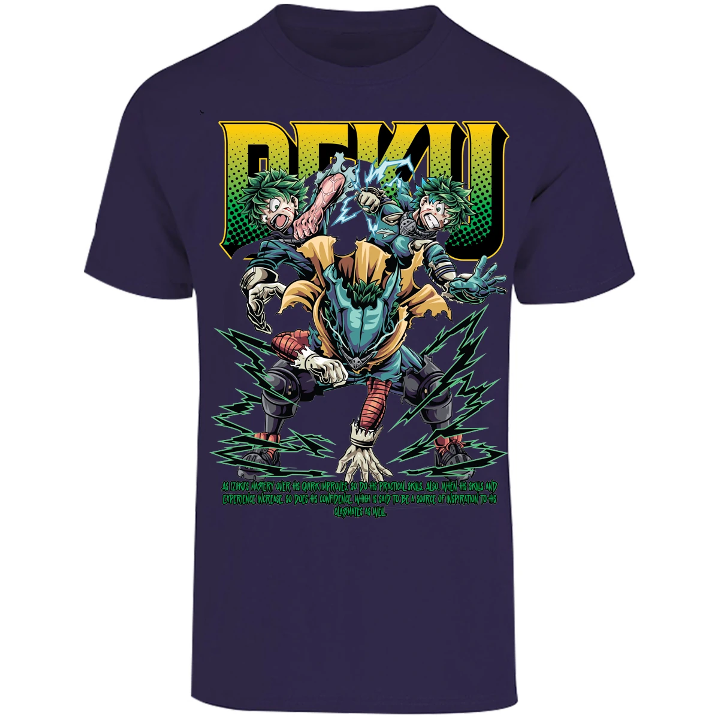 Playera My Hero Academy Deku para Adulto 21