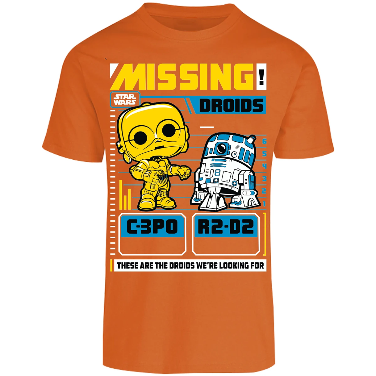 Playera Star Wars Funko Missing Droids para Adulto 3