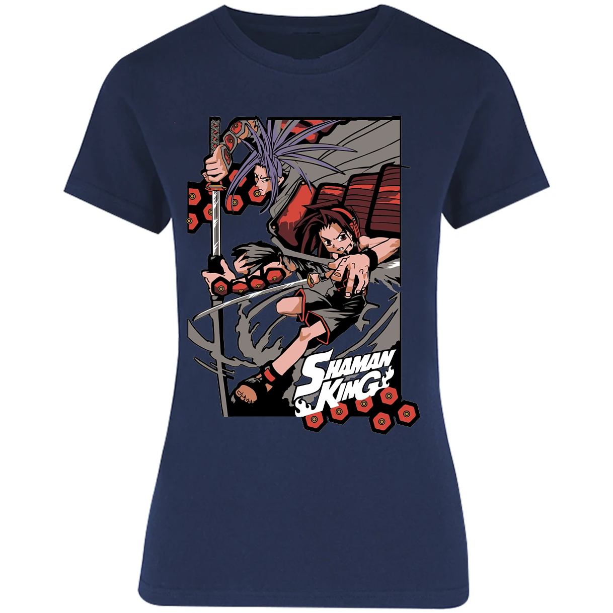 Blusa Shaman King Shaman King Blusa para Mujer 13