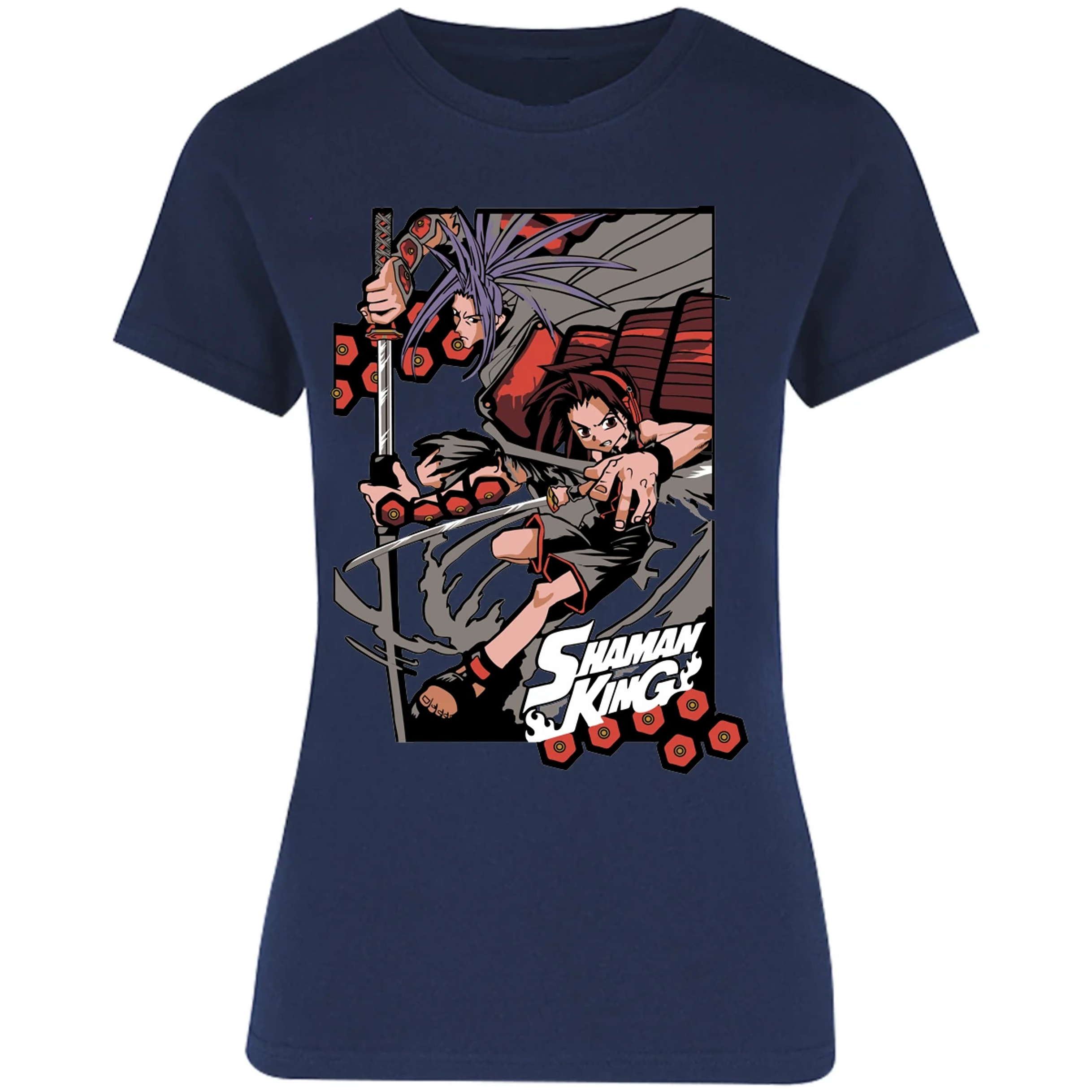 Blusa Shaman King Shaman King Blusa para Mujer 13