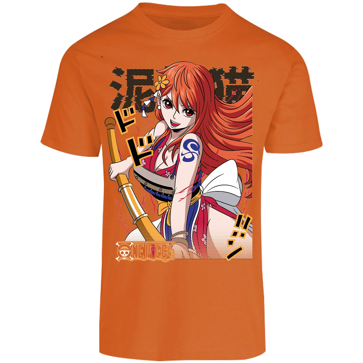 Playera One Piece Nami Anime para Adulto 11